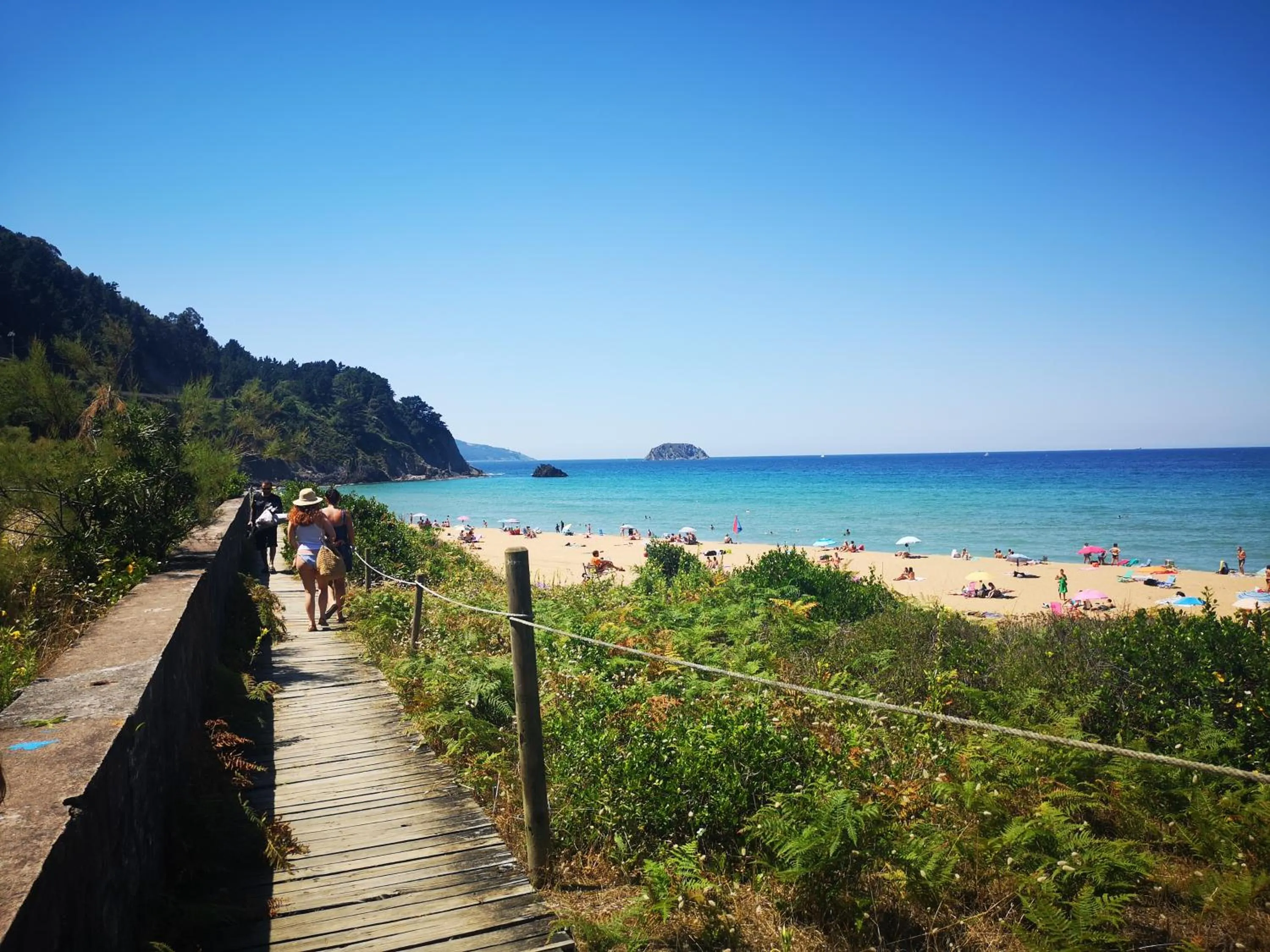 Beach in Hotel Ibaigune