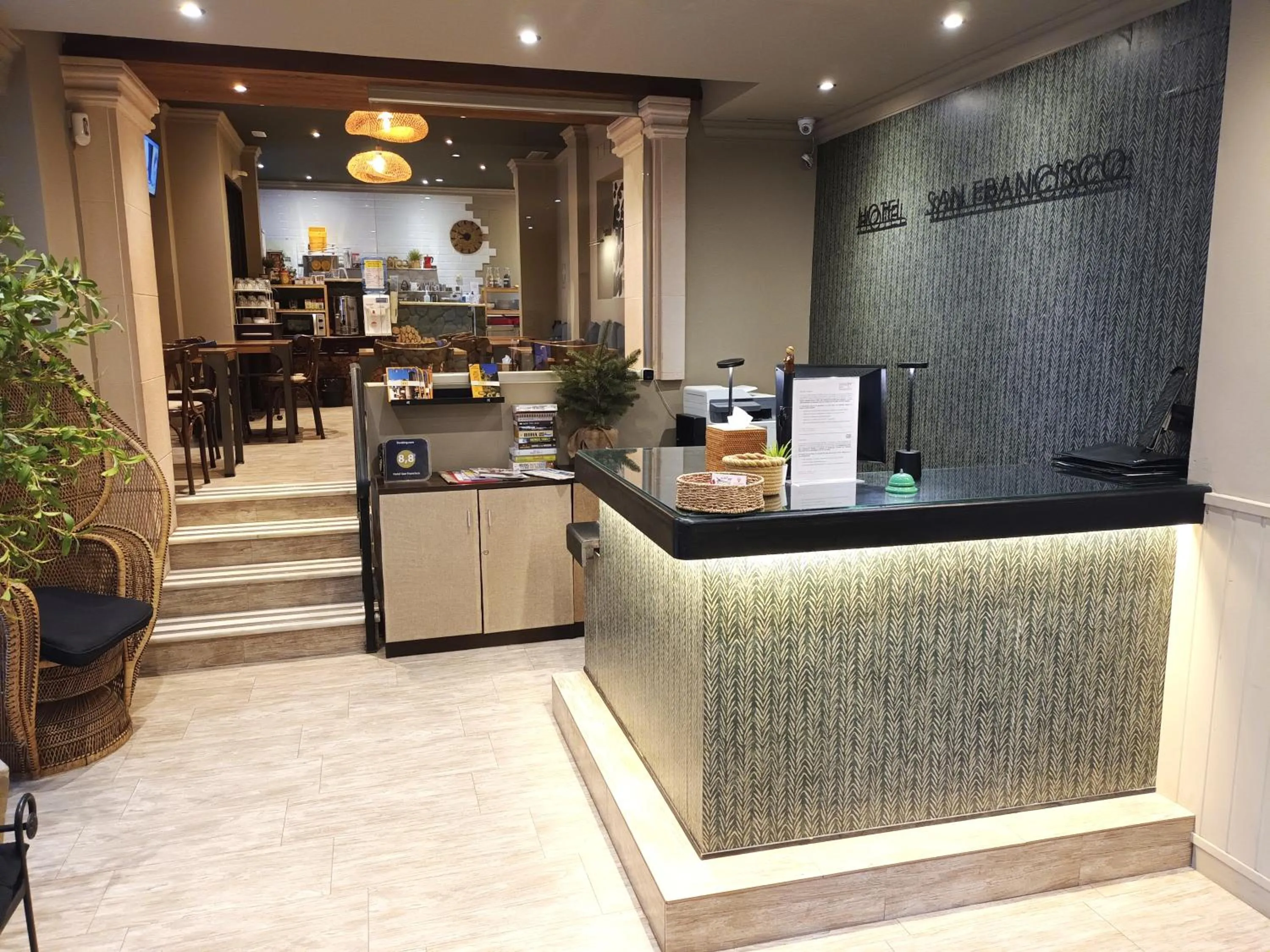 Lobby or reception in Hotel San Francisco