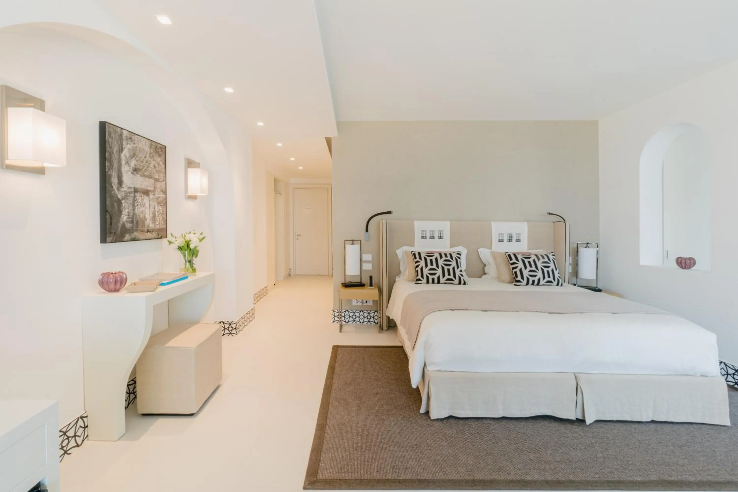 Bed in Palazzo M Capri