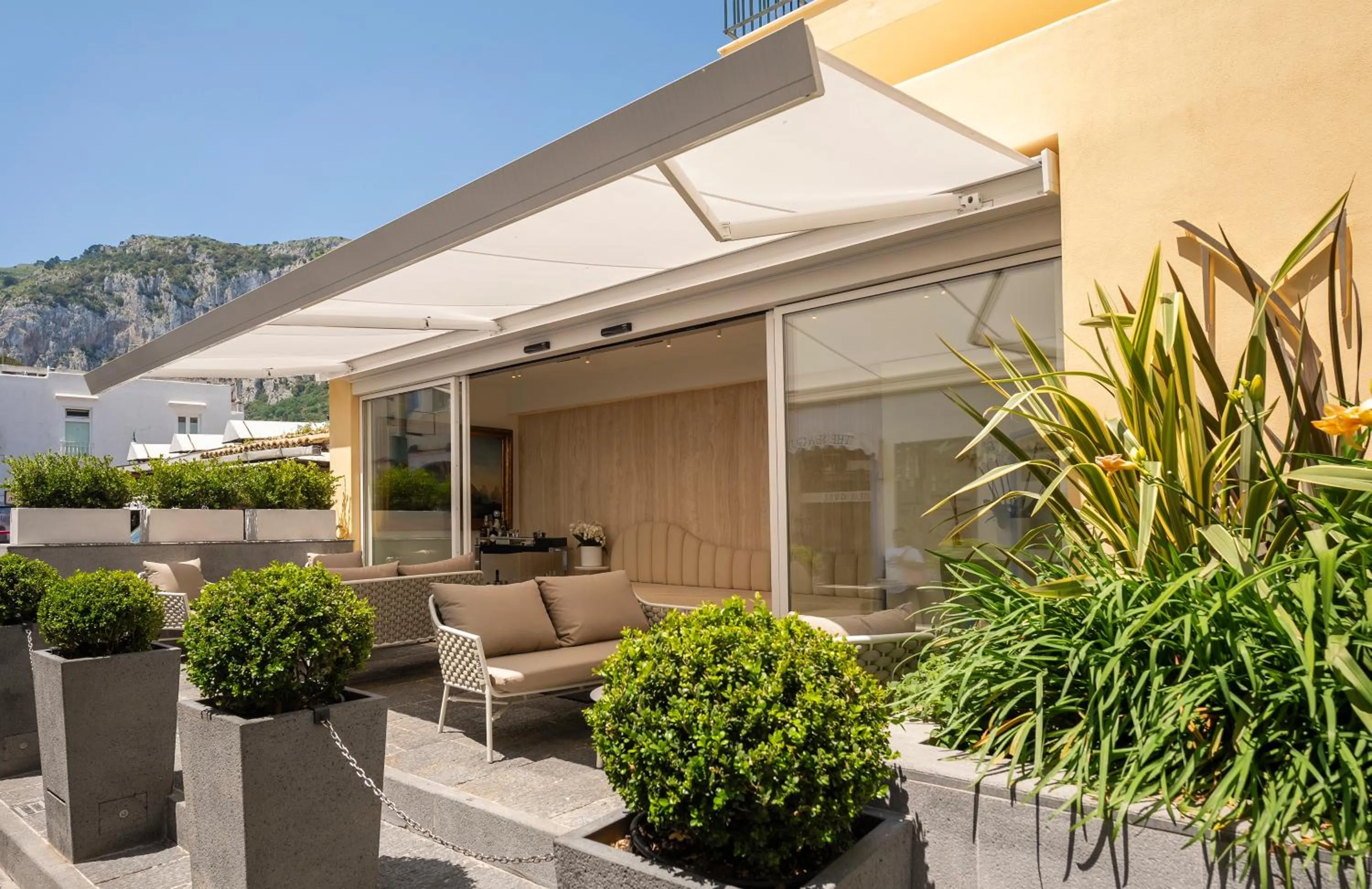 Patio in Palazzo M Capri