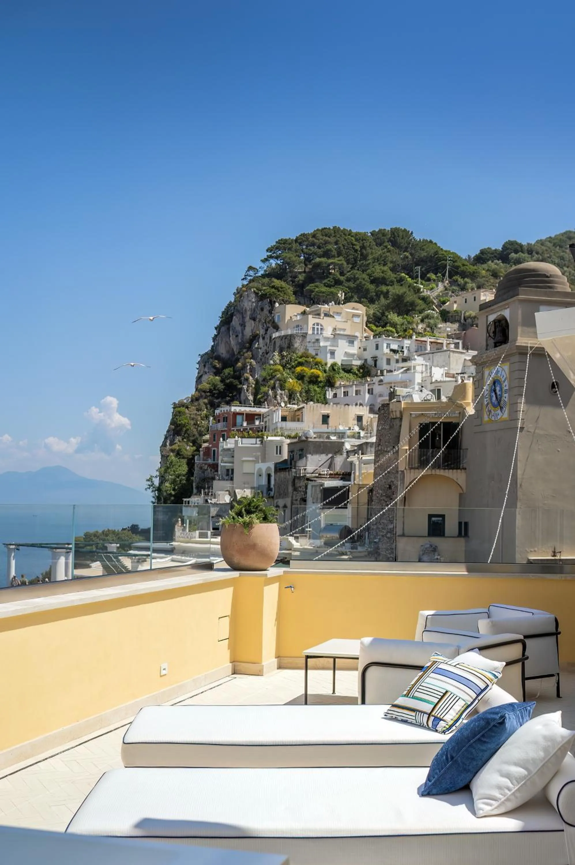 Natural landscape in Palazzo M Capri