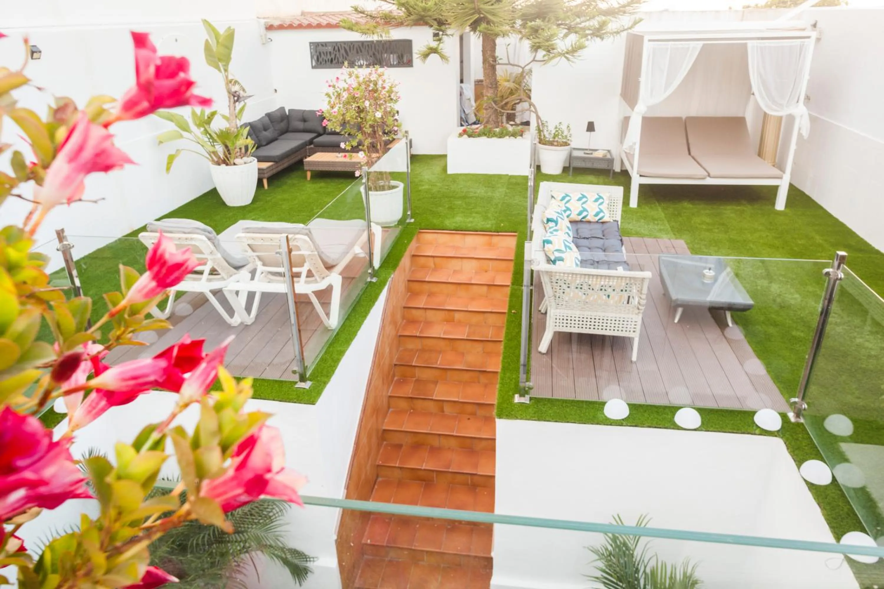 Patio in Apartamentos Abril