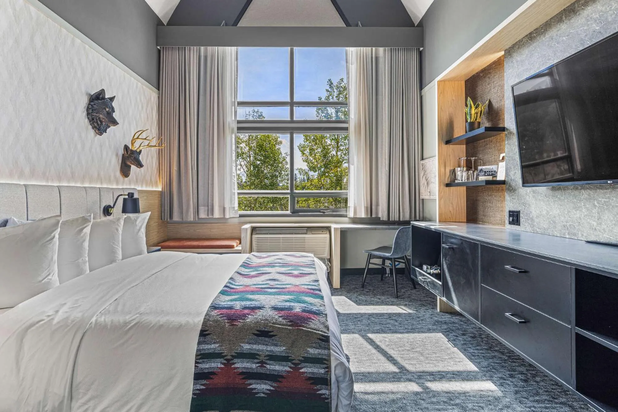 TV and multimedia in Everwild Canmore Hotel