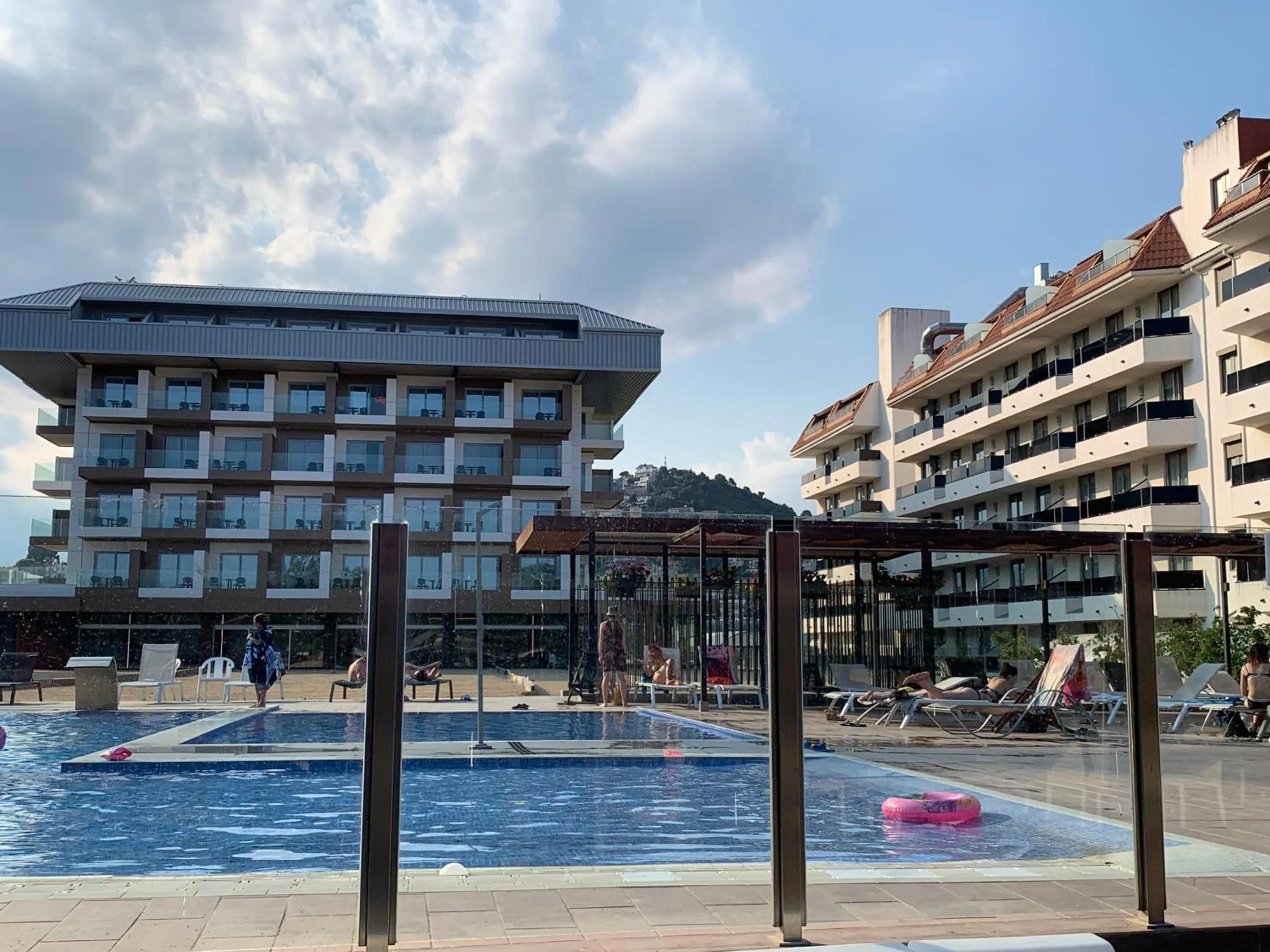 Swimming pool in Don Angel & SPA & Padel- Adults Recommended