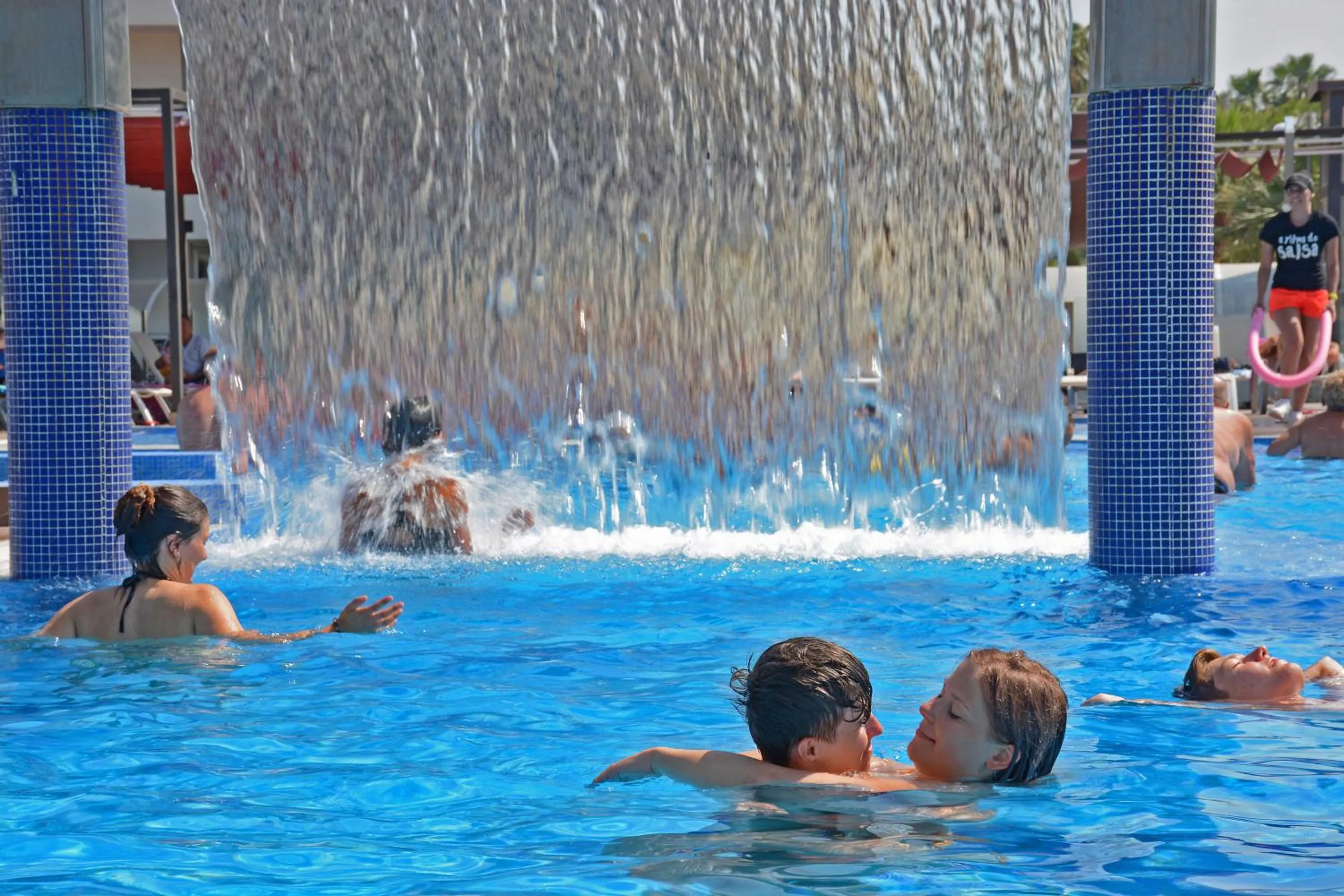 Swimming pool in Don Angel & SPA & Padel- Adults Recommended