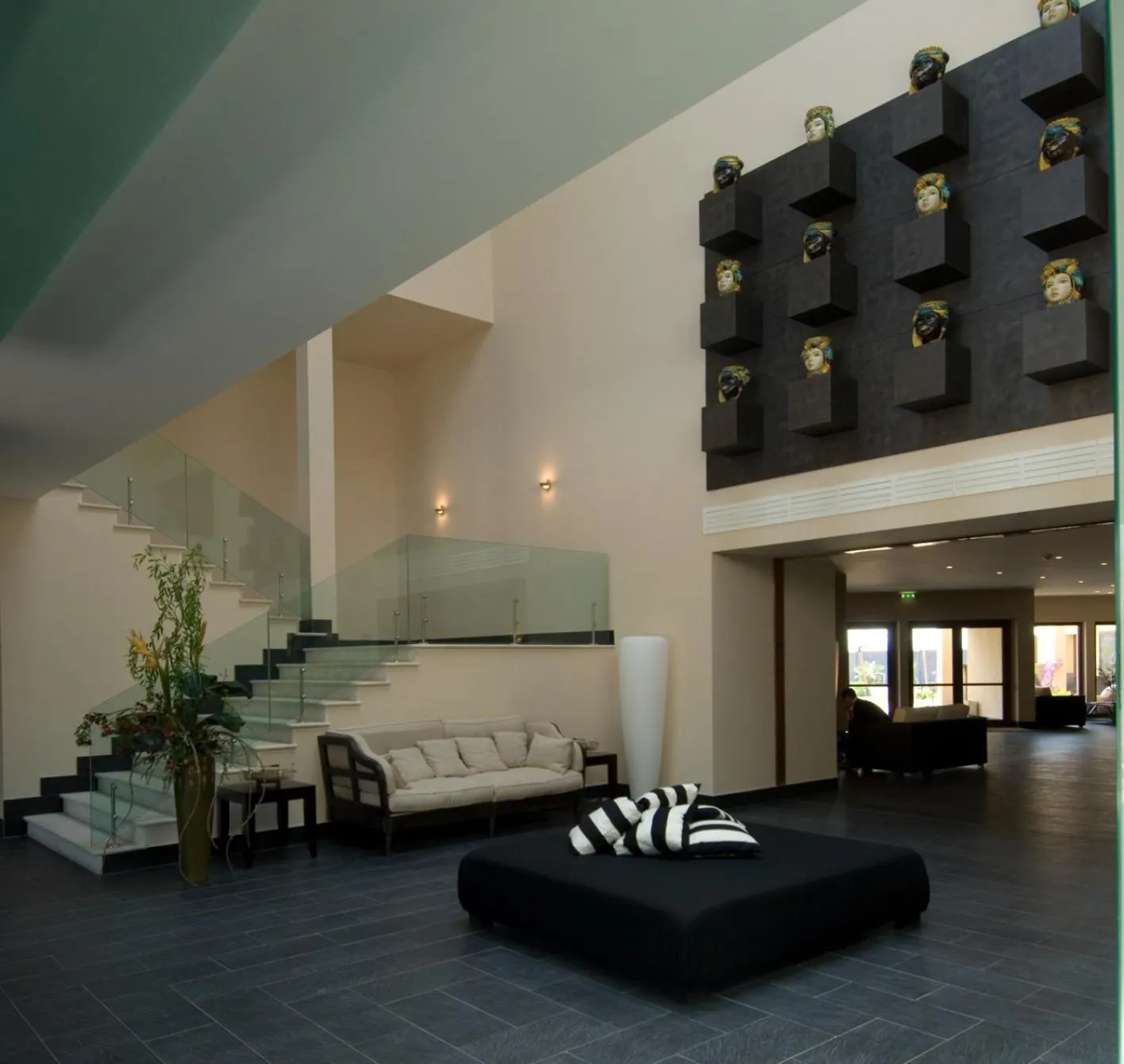 Lobby or reception, Bed in Falconara Greenblu Resort