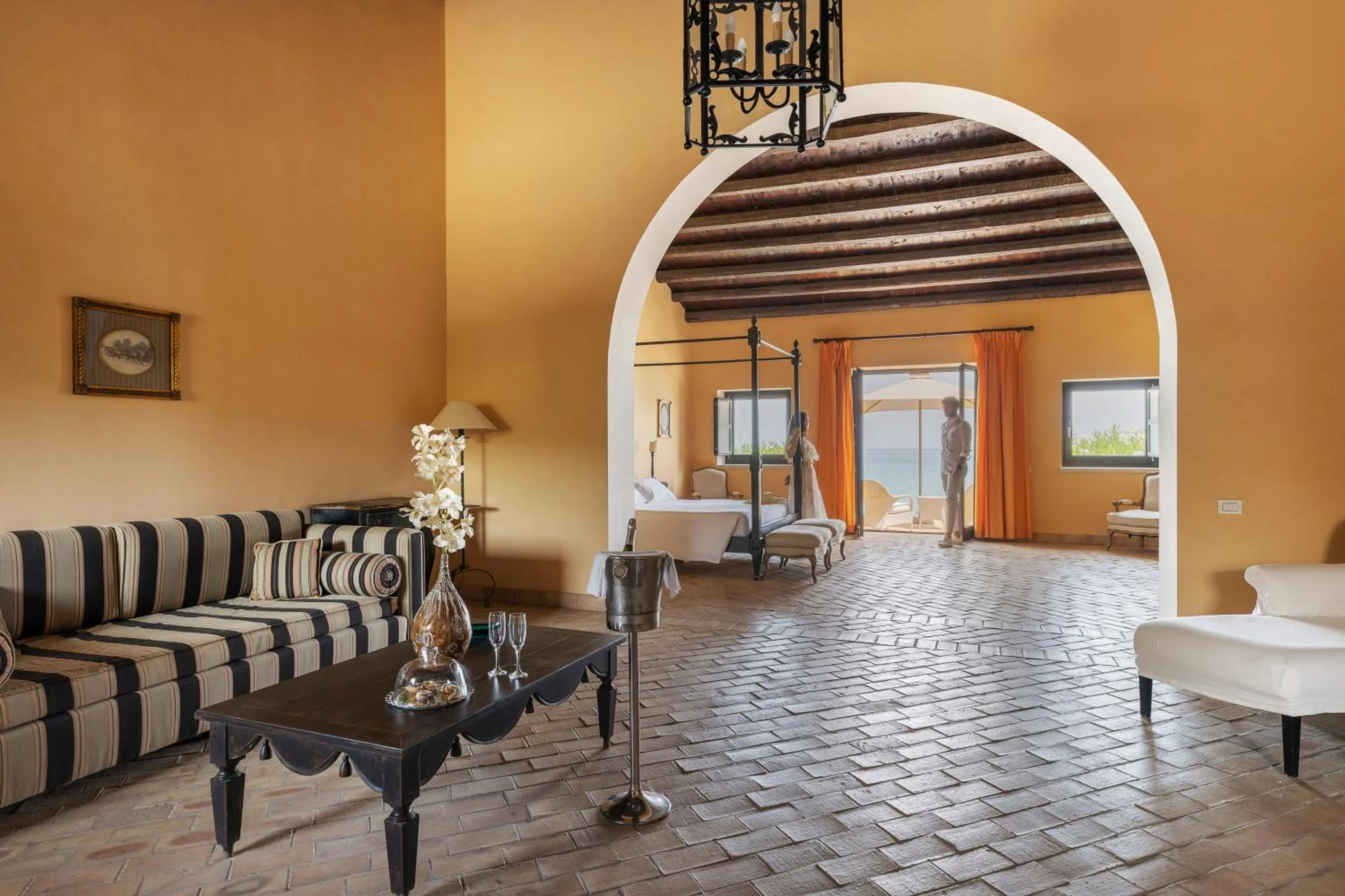 Living room in Falconara Greenblu Resort