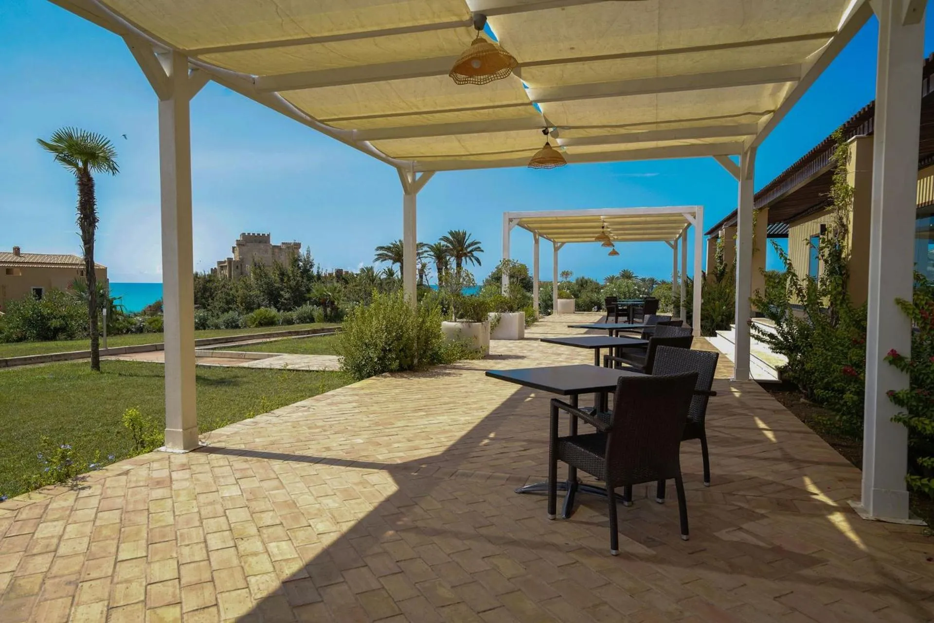 Patio in Falconara Greenblu Resort