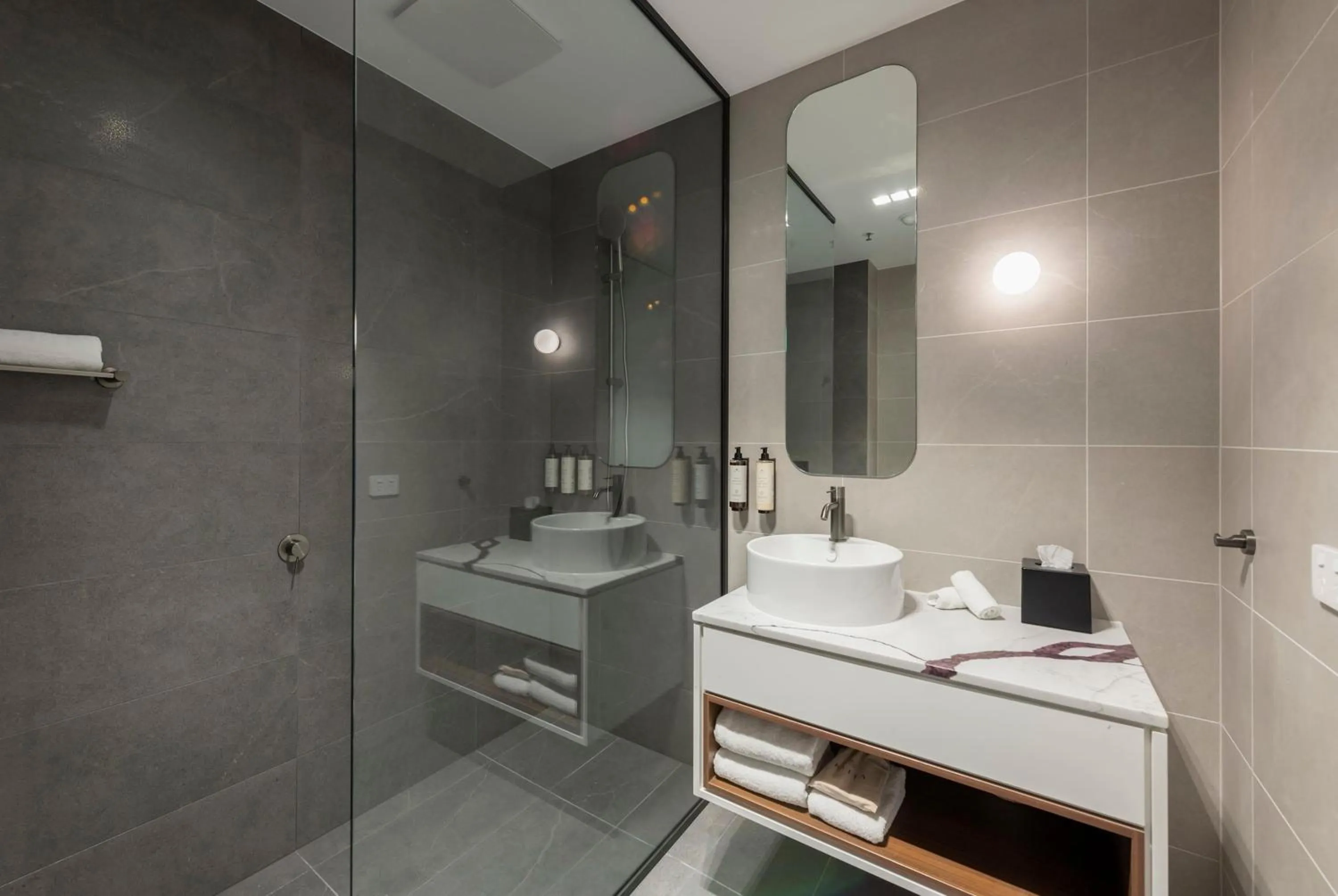 Bathroom in TRYP Adelaide by Wyndham