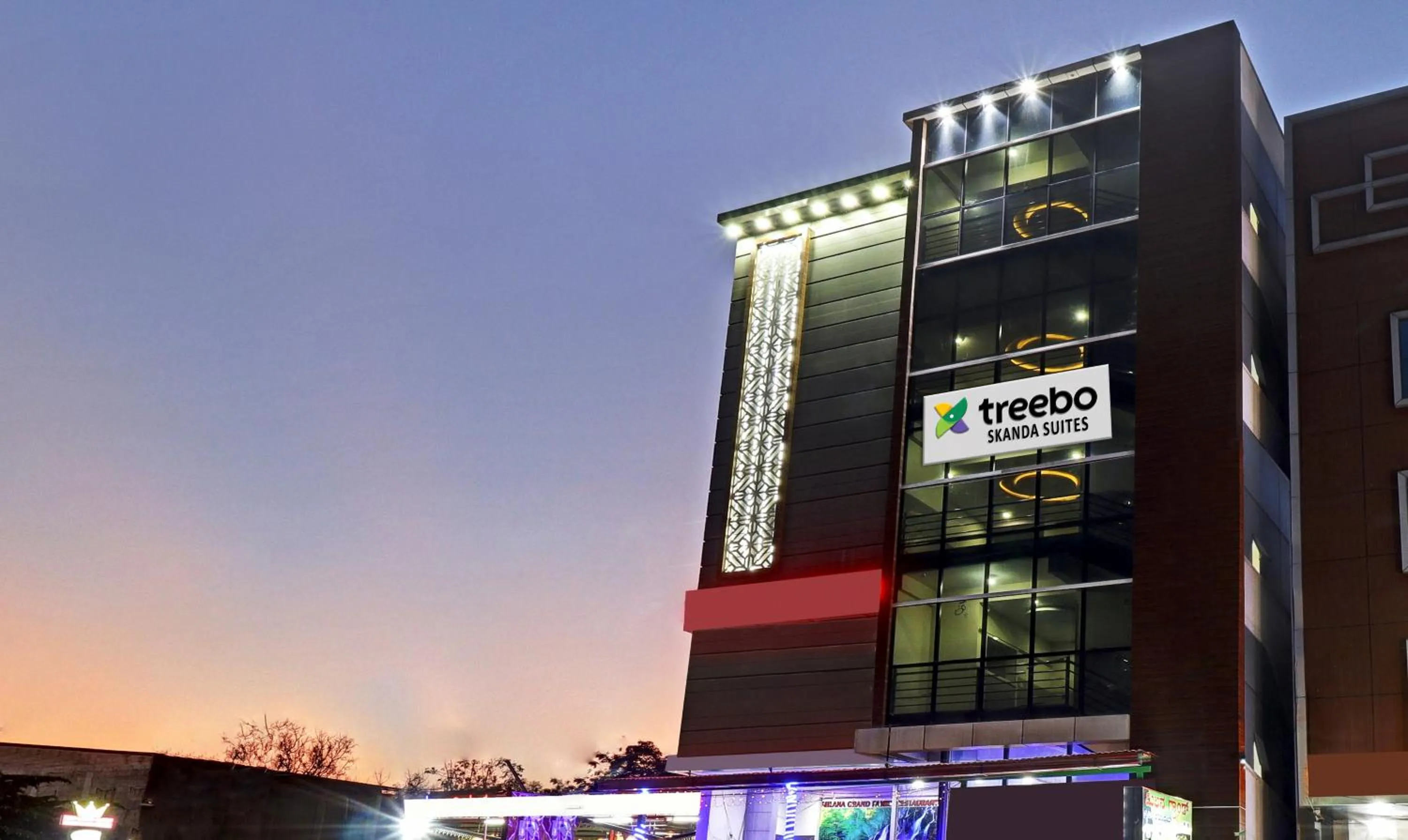 Property building in Treebo Skanda Suites