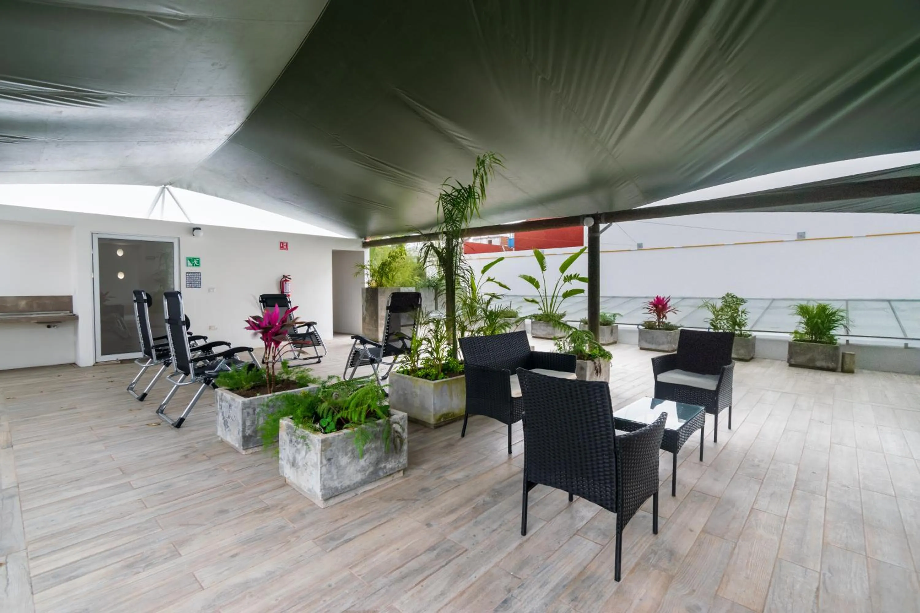 Balcony/Terrace in Hotel Balcón del Parque