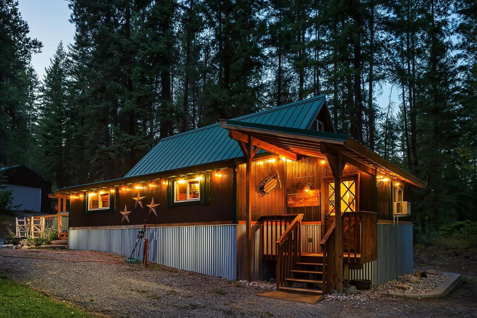 Property building in Camp David by NW Comfy Cabins