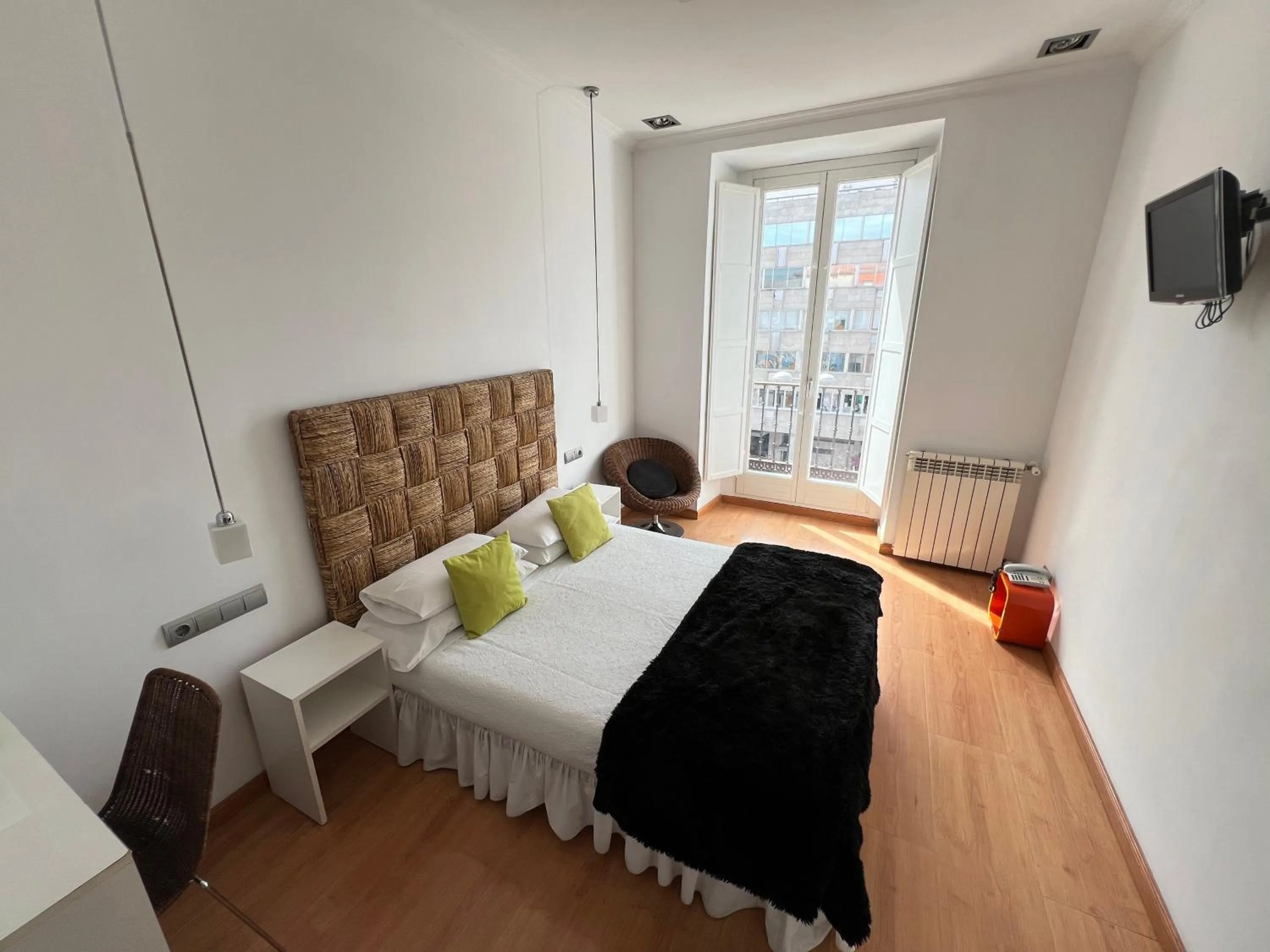 Bed in Hostal Santo Domingo