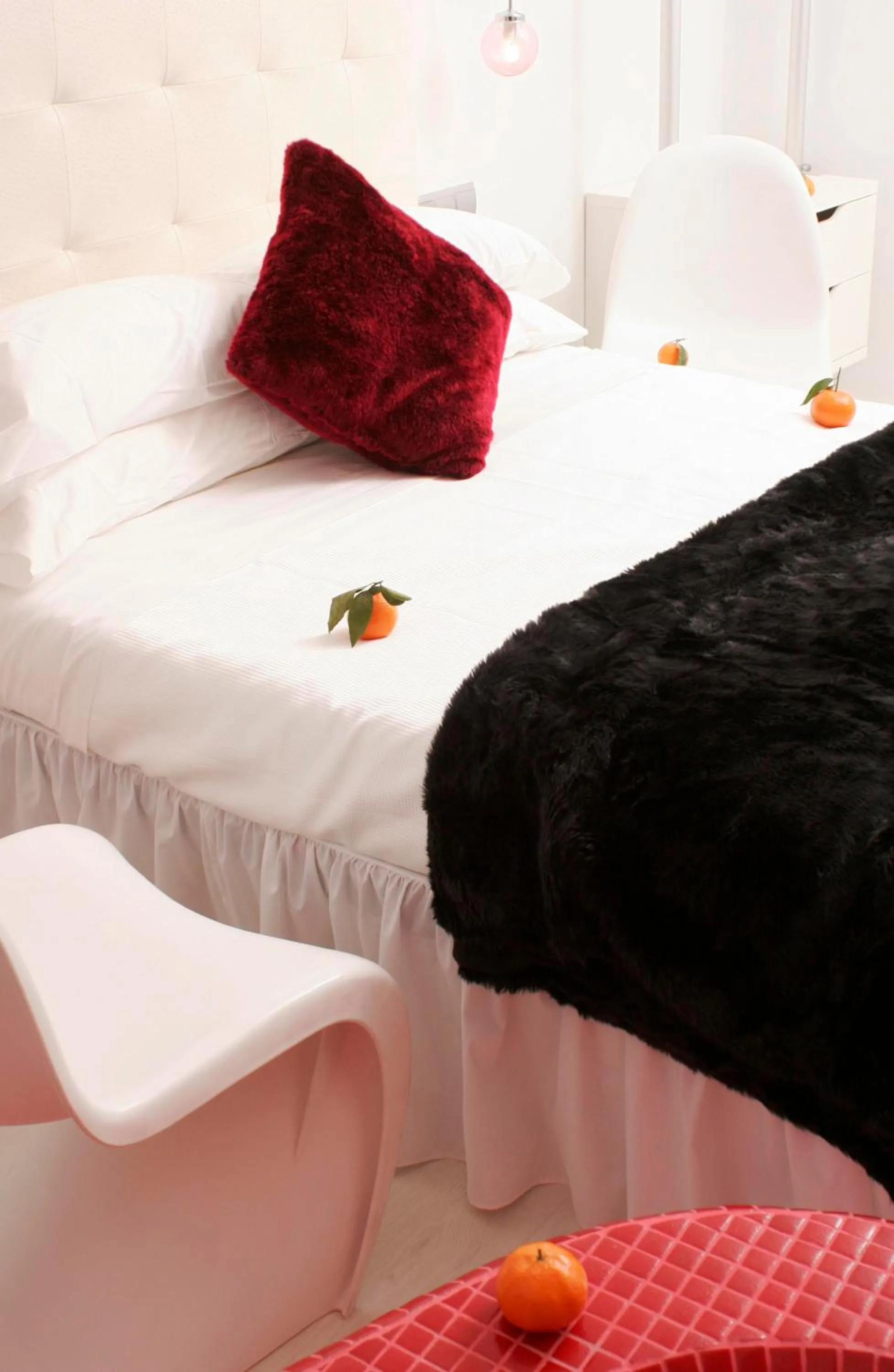 Bed in Hostal Santo Domingo