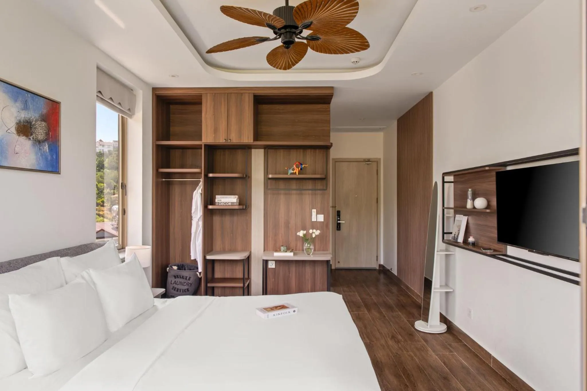 Bed in Payon Dalat Villa