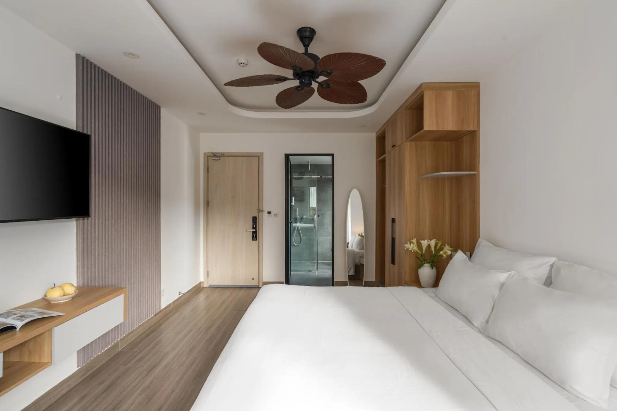 Bed in Payon Dalat Villa