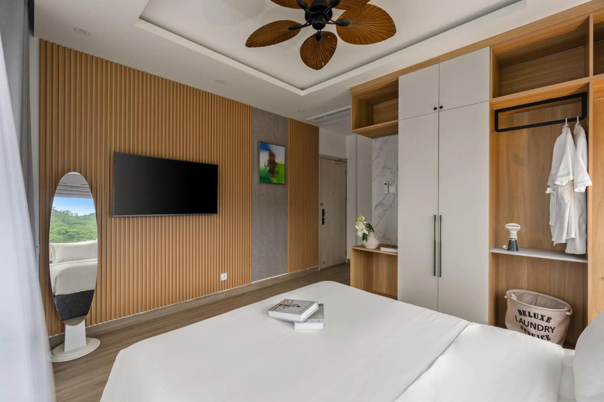 Bed in Payon Dalat Villa