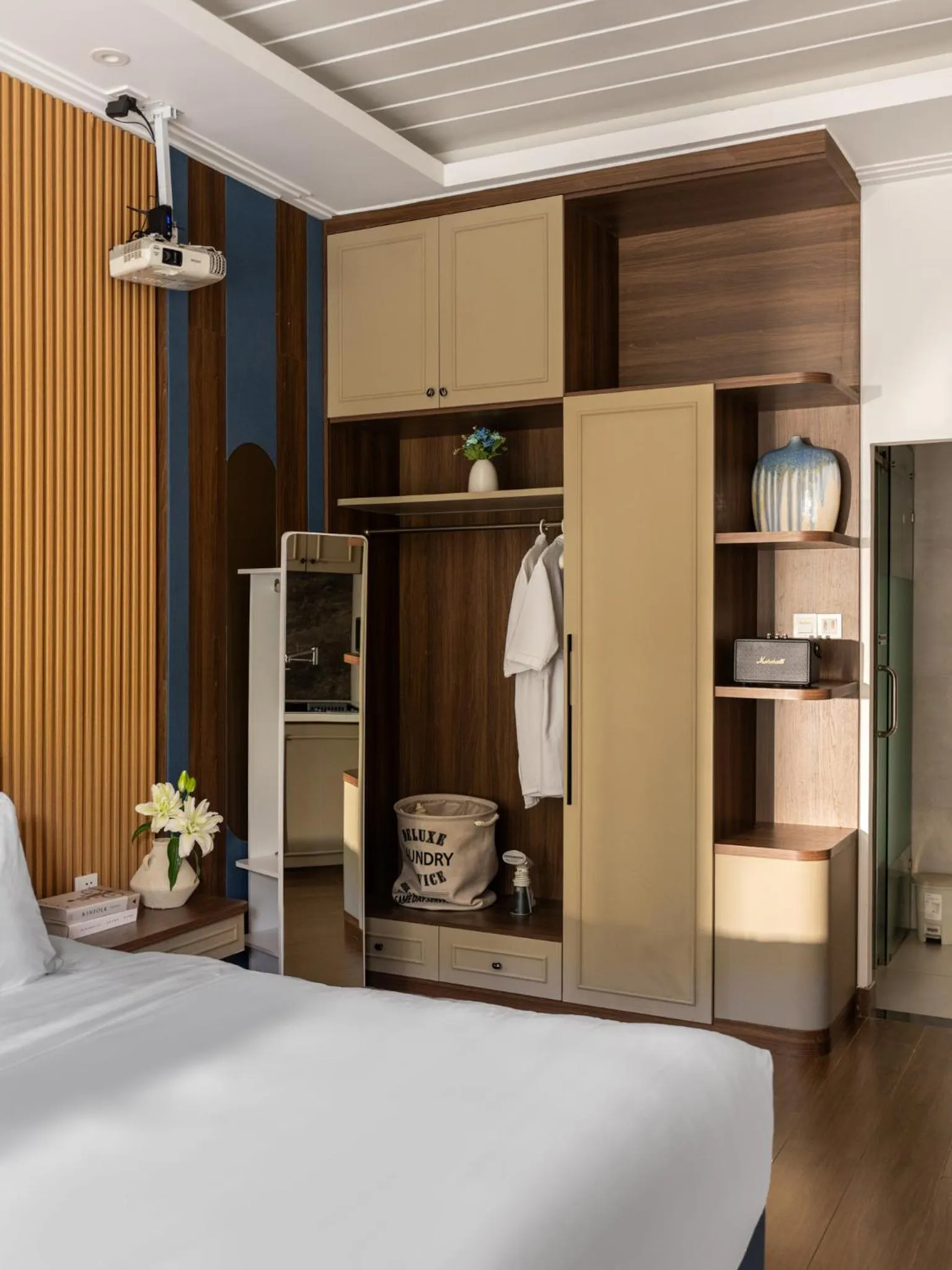 Bed in Payon Dalat Villa