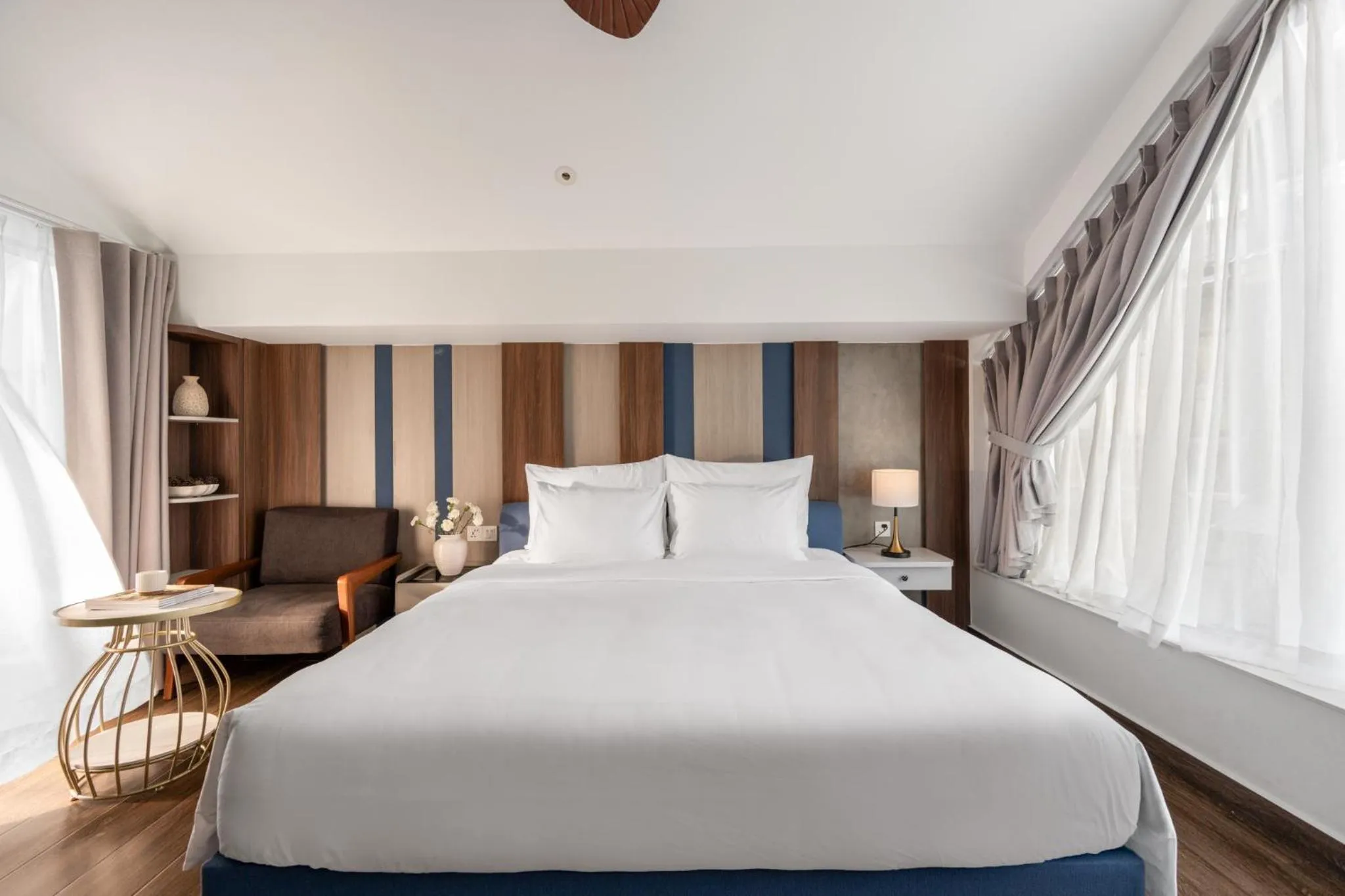 Bed in Payon Dalat Villa