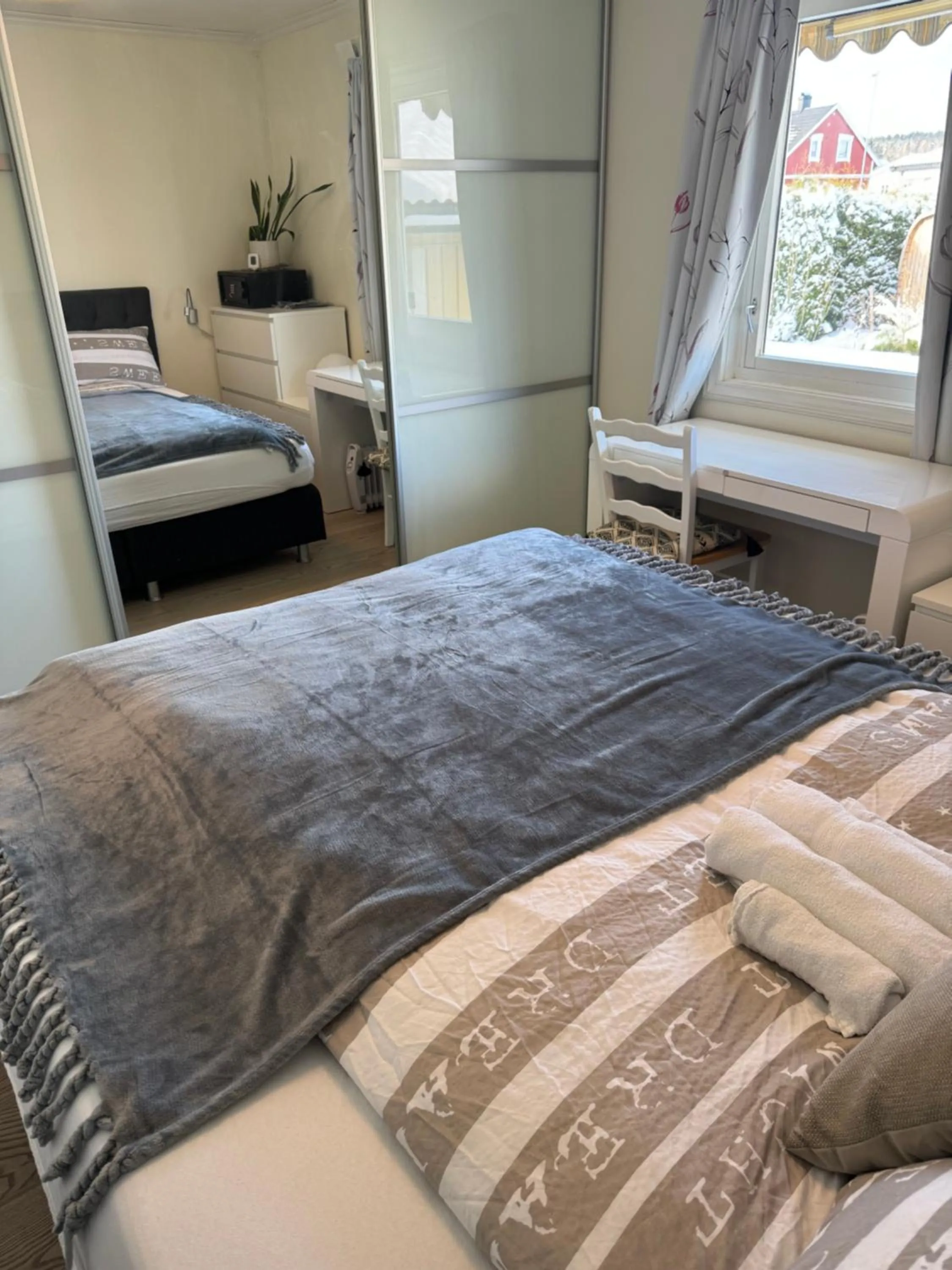 Bed in Just Like Home Bed & Spa - free private parking