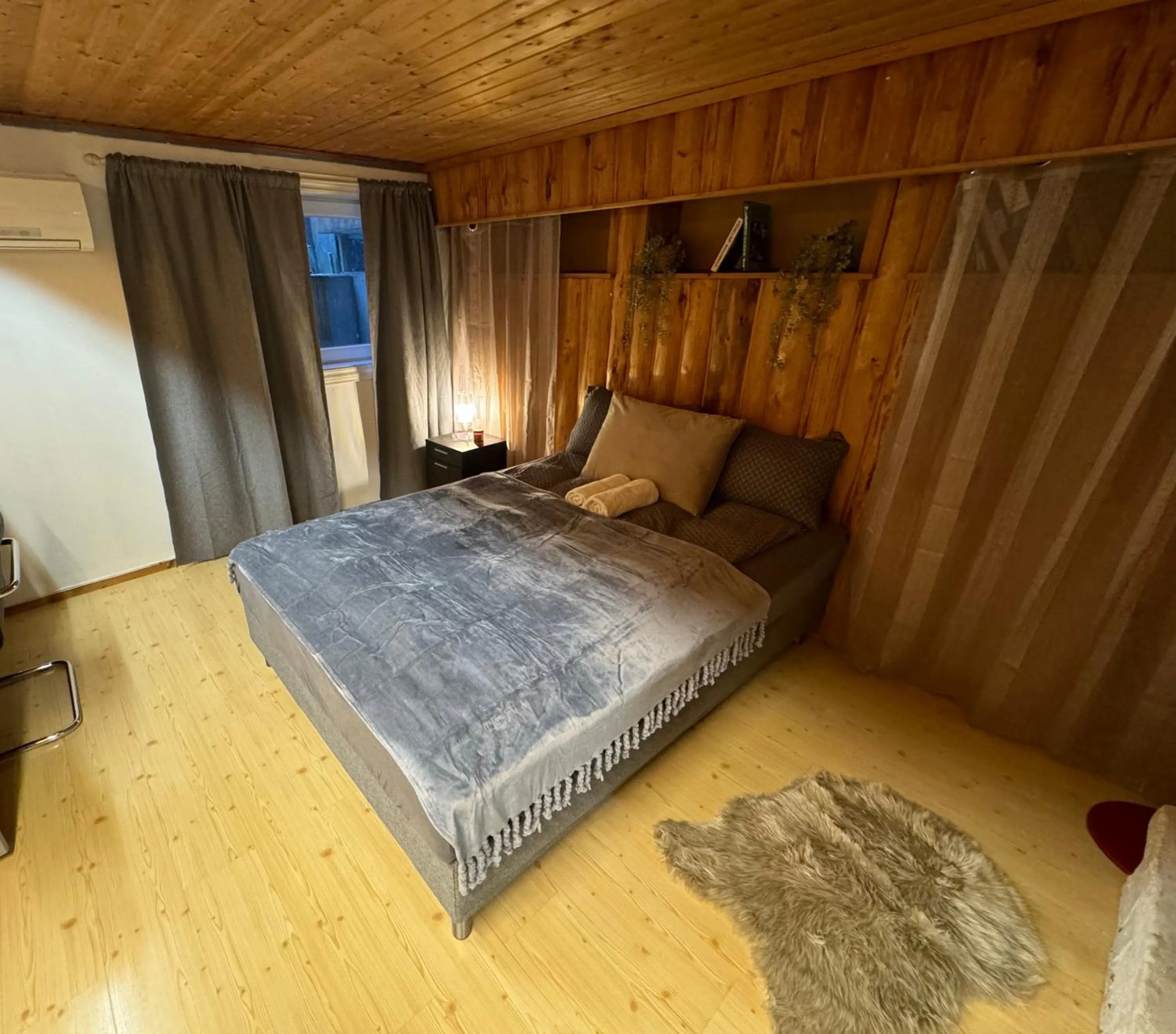 Bed in Just Like Home Bed & Spa - free private parking