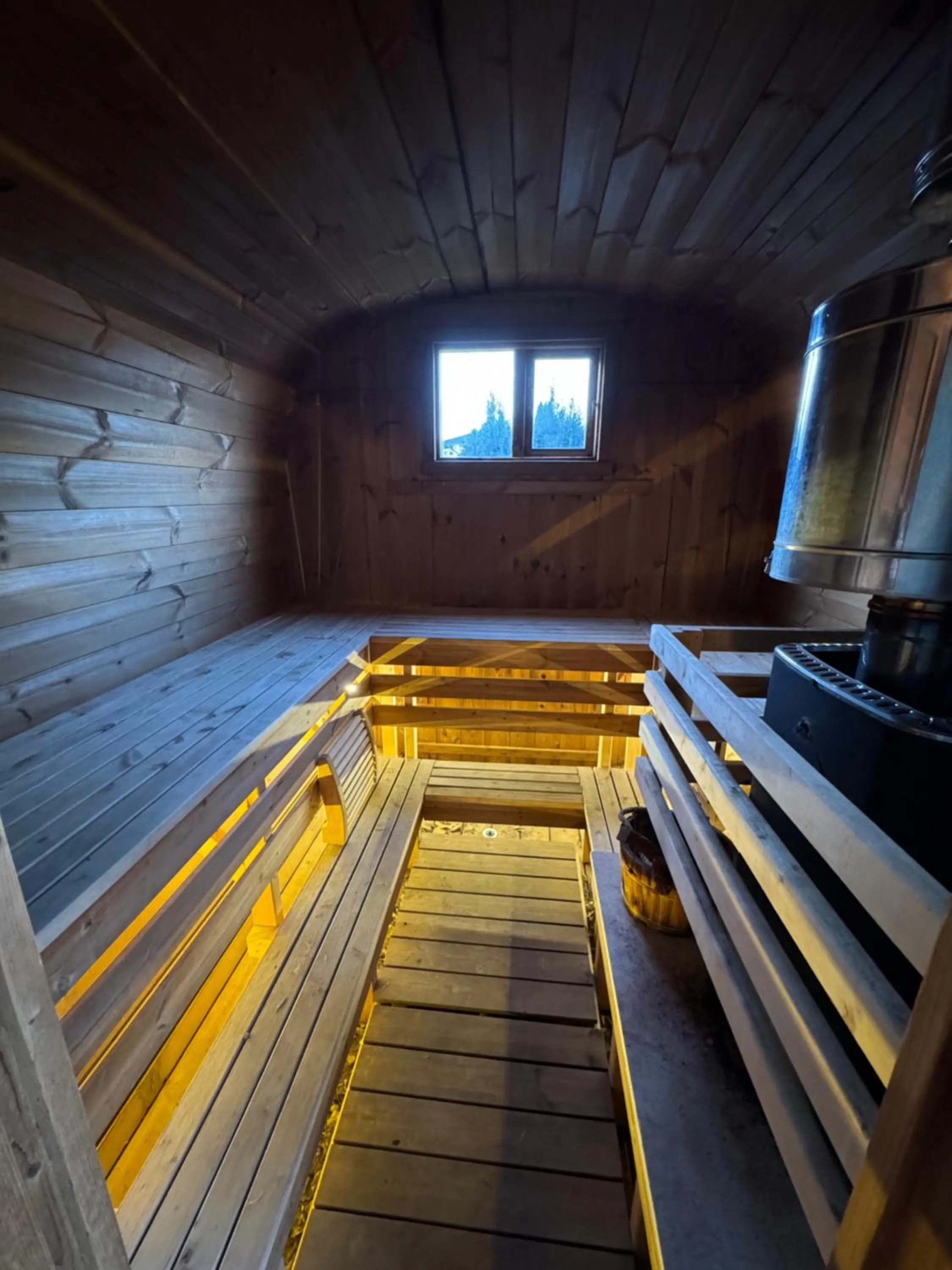 Sauna in Just Like Home Bed & Spa - free private parking
