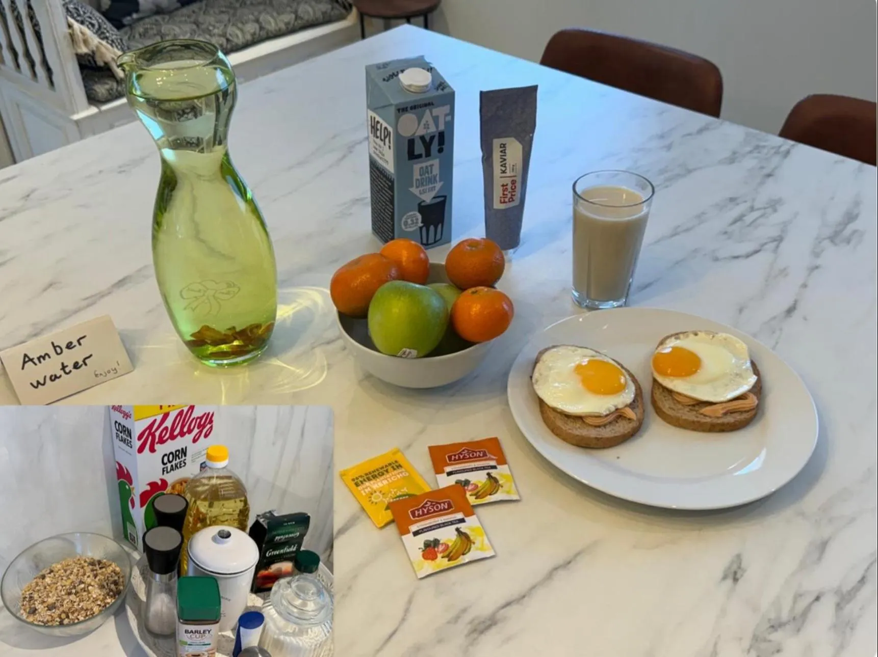 Food and drinks in Just Like Home Bed & Spa - free private parking