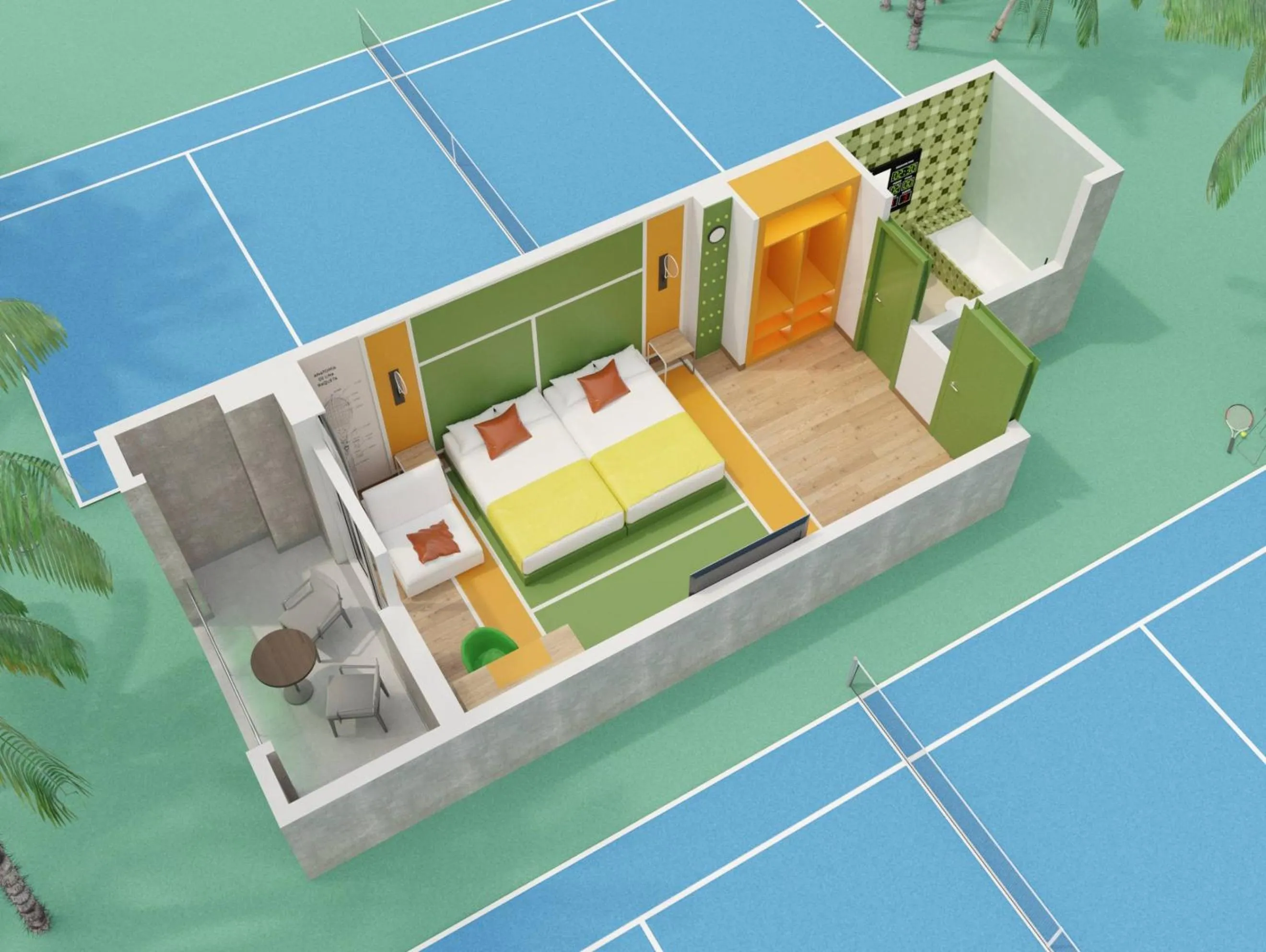 Floor Plan in Marina d'Or® Hotel Gran Duque