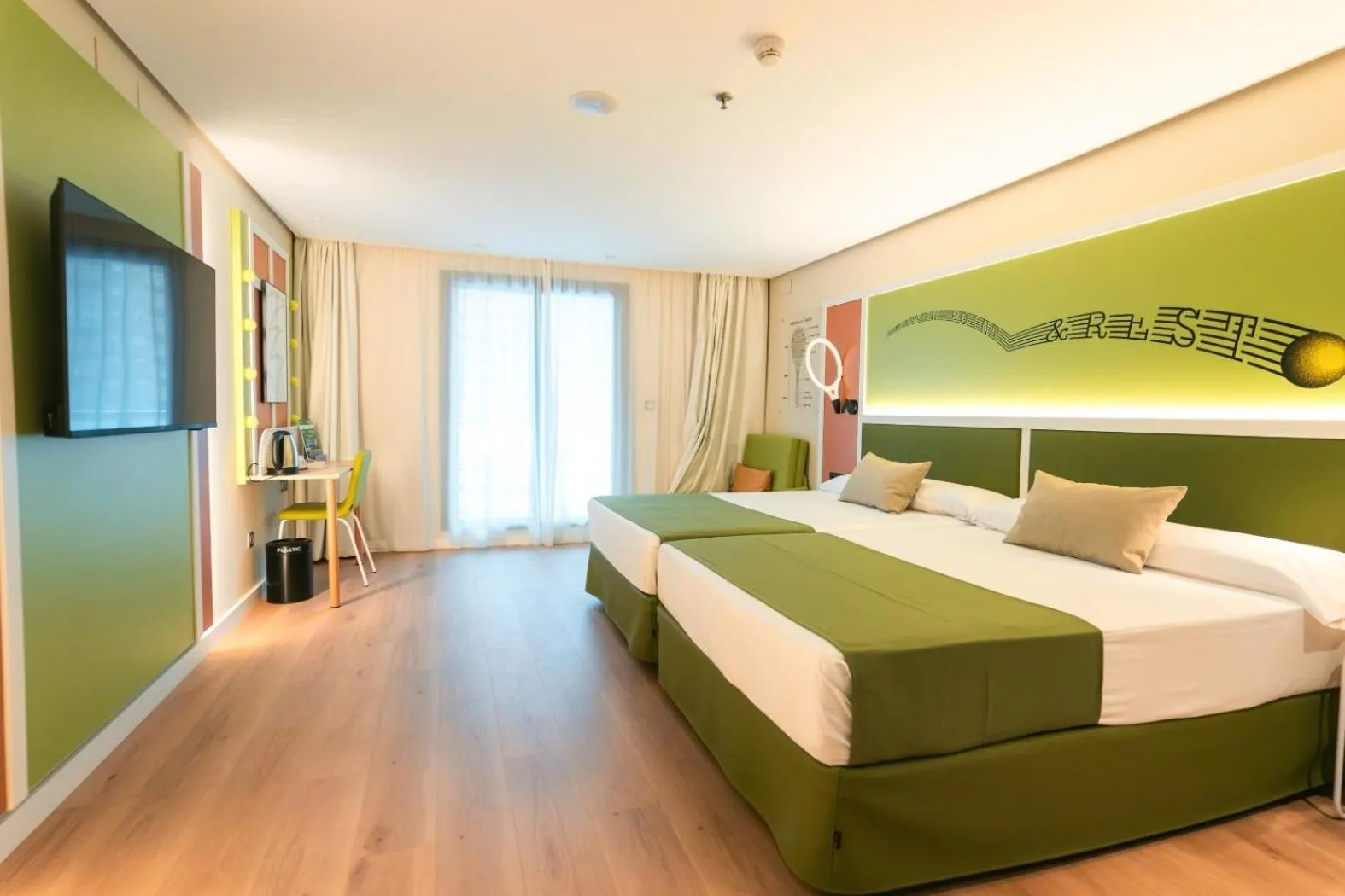 Bed in Hotel Magic Sports 4