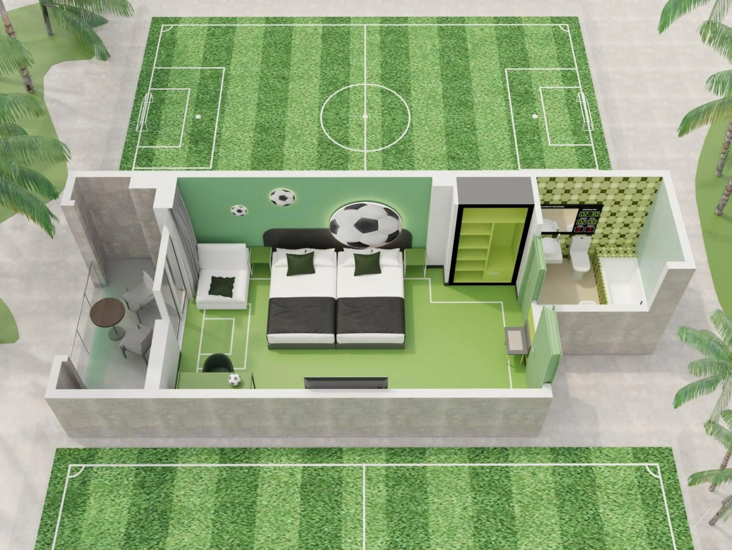 Floor Plan in Marina d'Or® Hotel Gran Duque