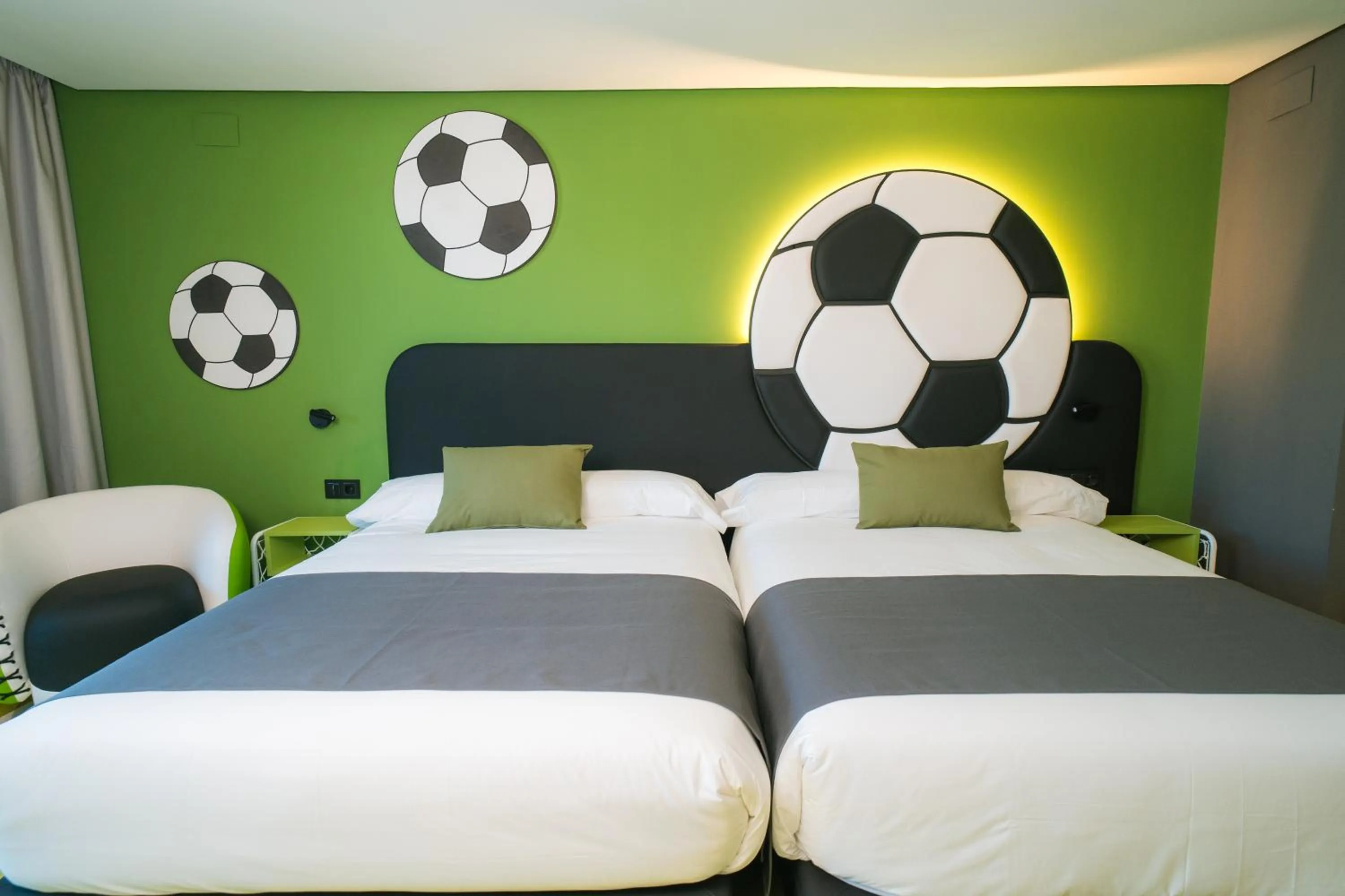 Bed in Hotel Magic Sports 4