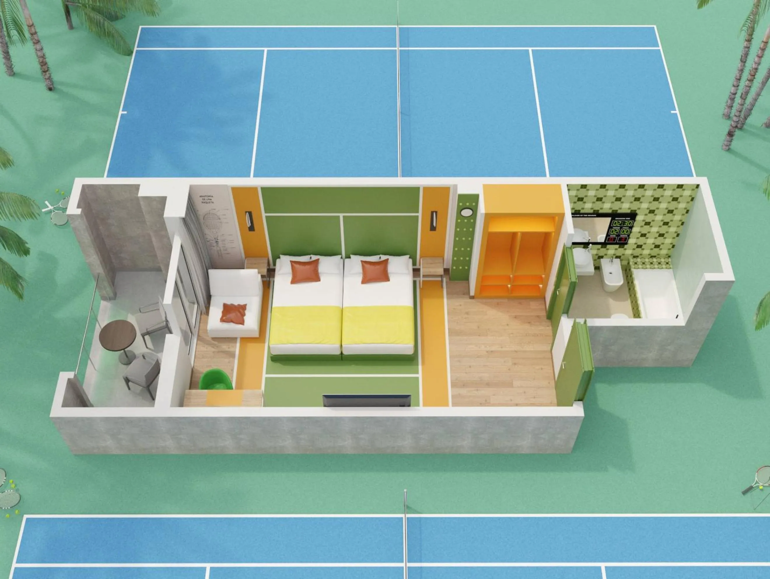 Floor Plan in Marina d'Or® Hotel Gran Duque