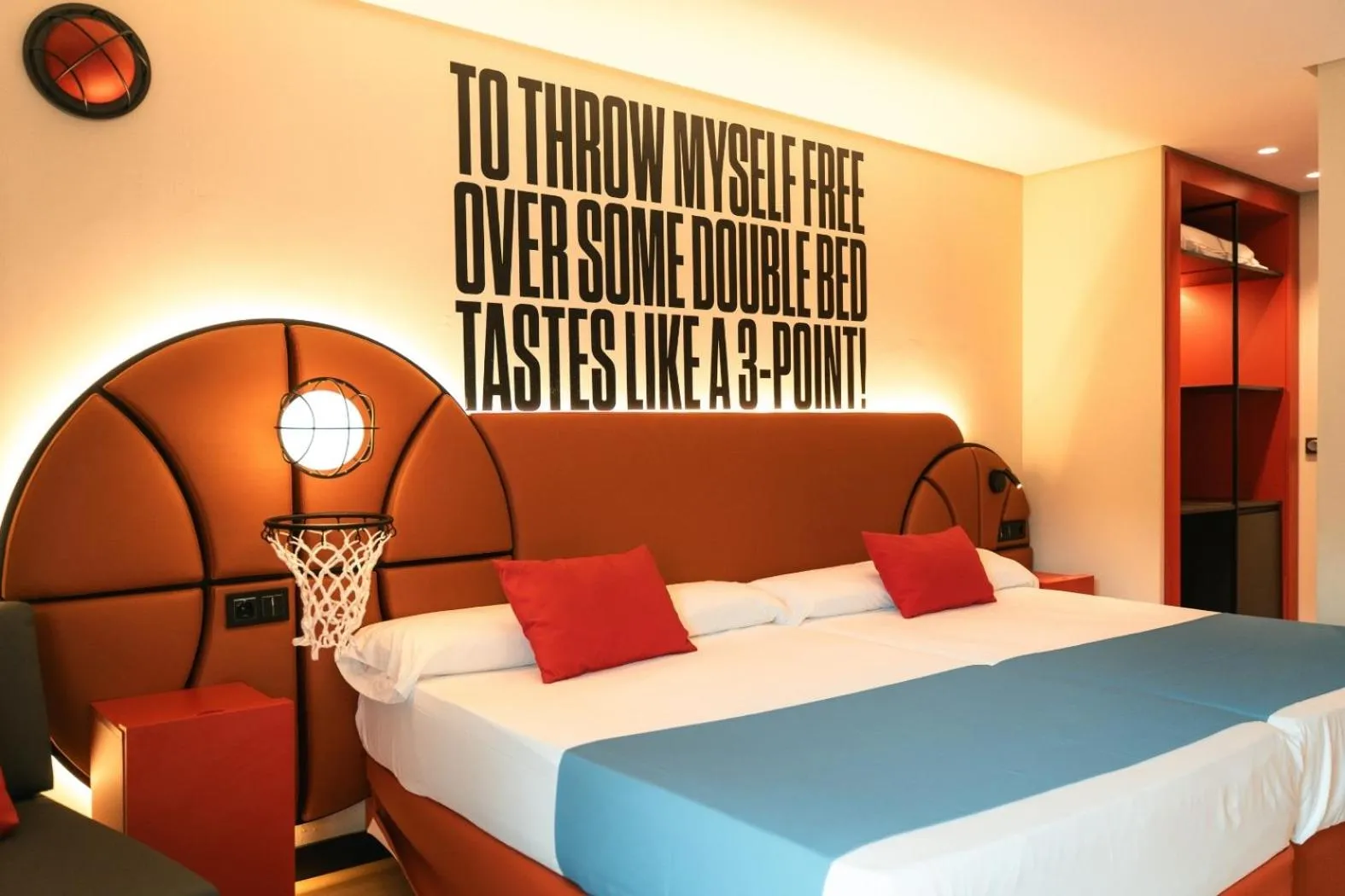 Bed in Hotel Magic Sports 4