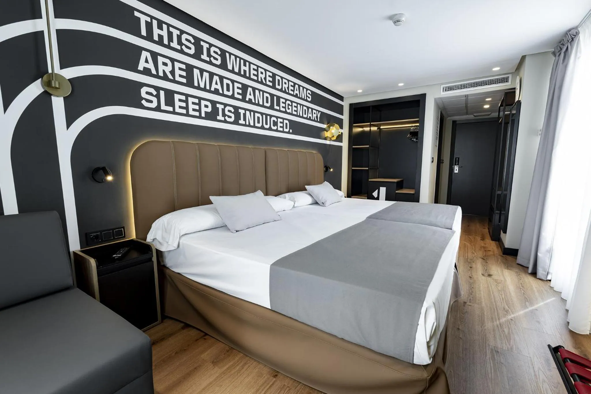 Bed in Hotel Magic Sports 4