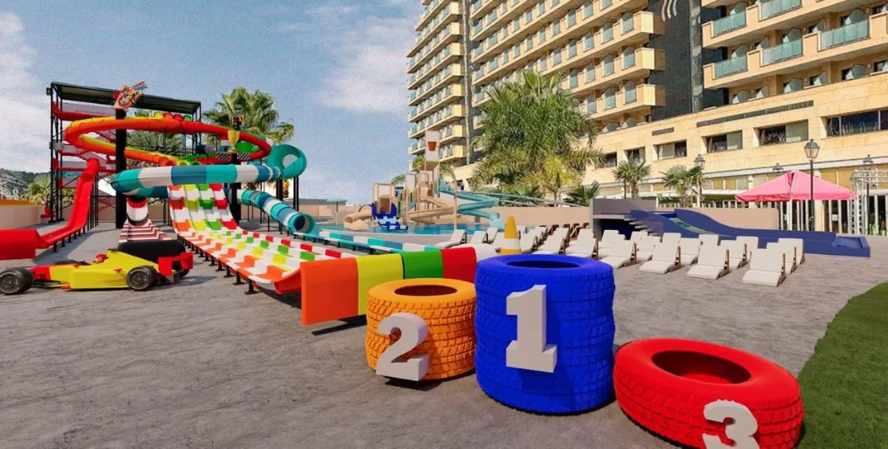 Aqua park, Water Park in Marina d'Or® Hotel Gran Duque