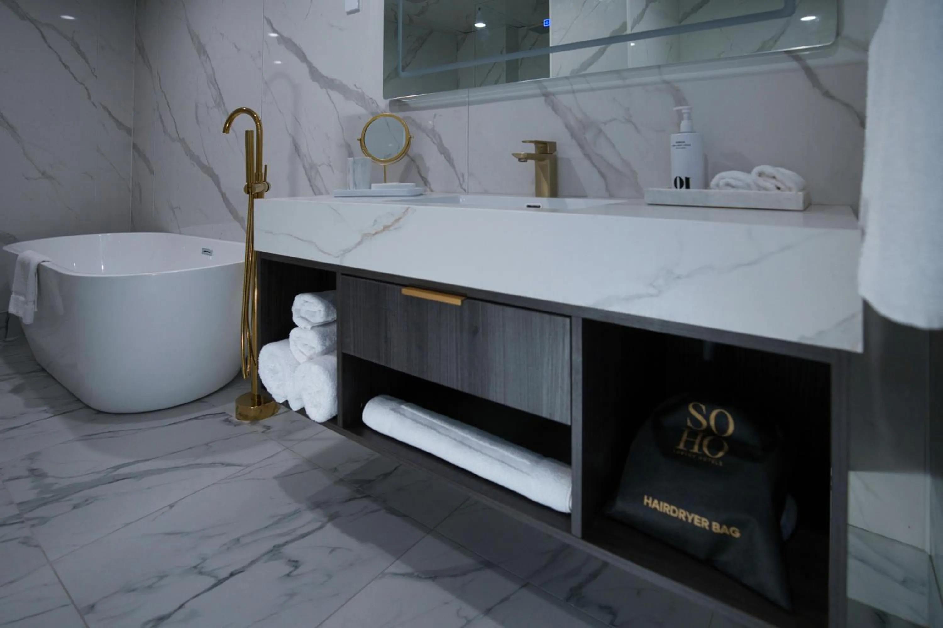 Bathroom in SOHO Hotel Auckland