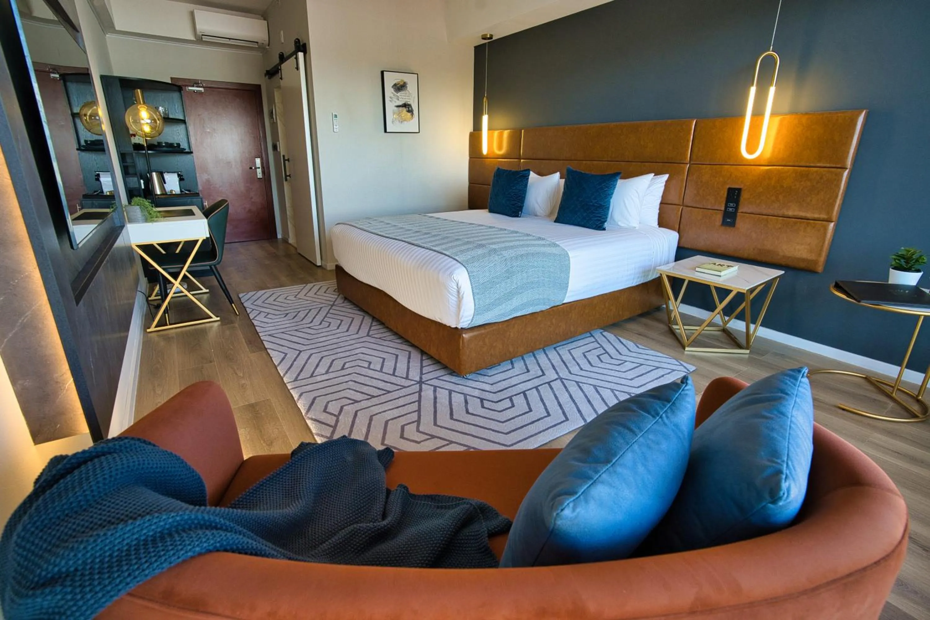 Bed in SOHO Hotel Auckland