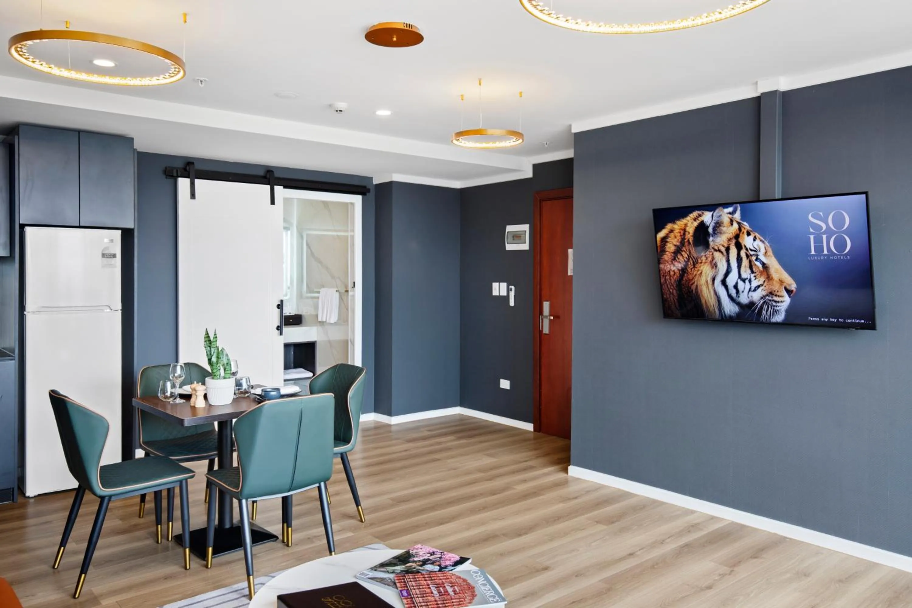 Dining area in SOHO Hotel Auckland