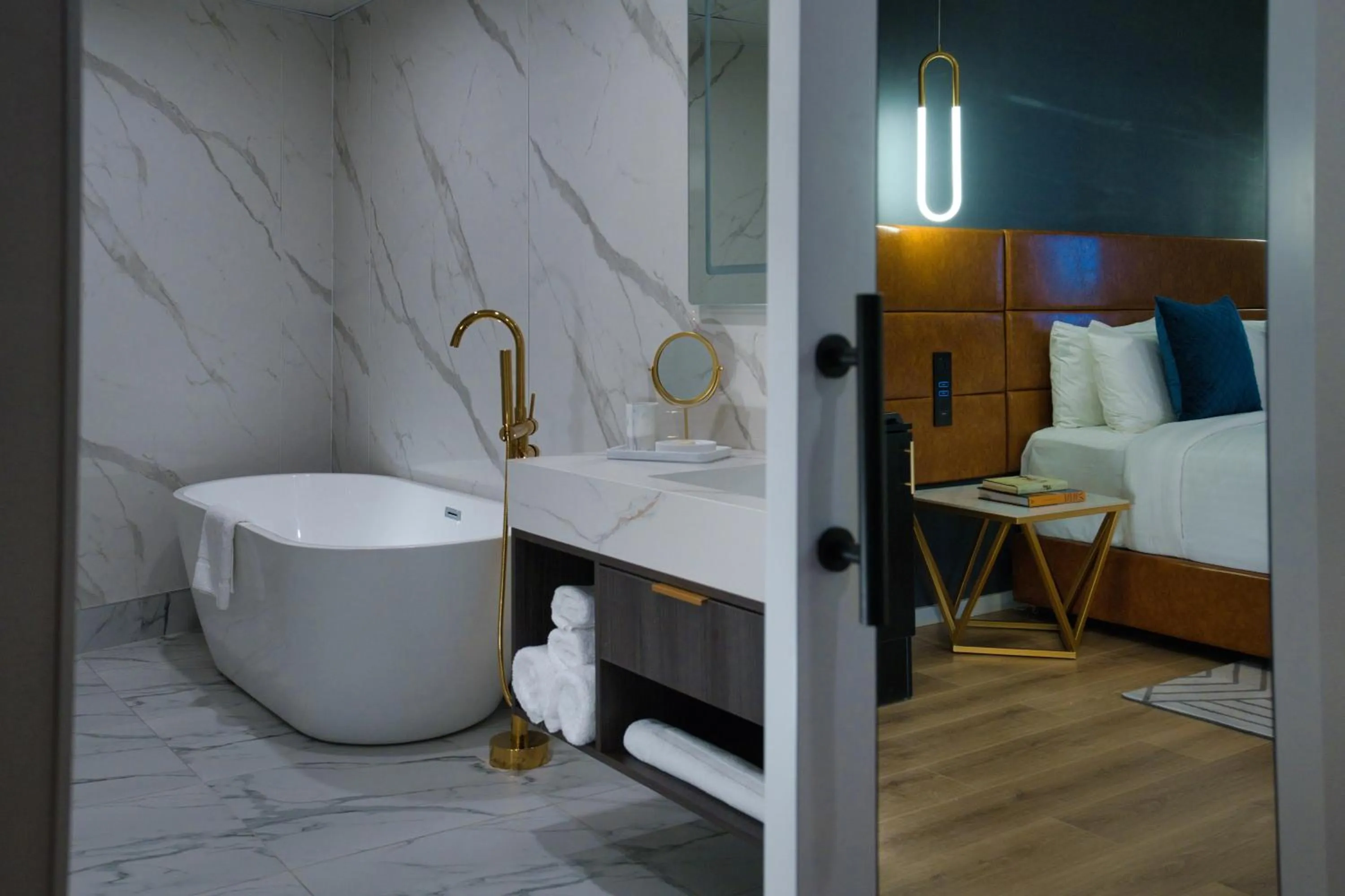 Bed in SOHO Hotel Auckland