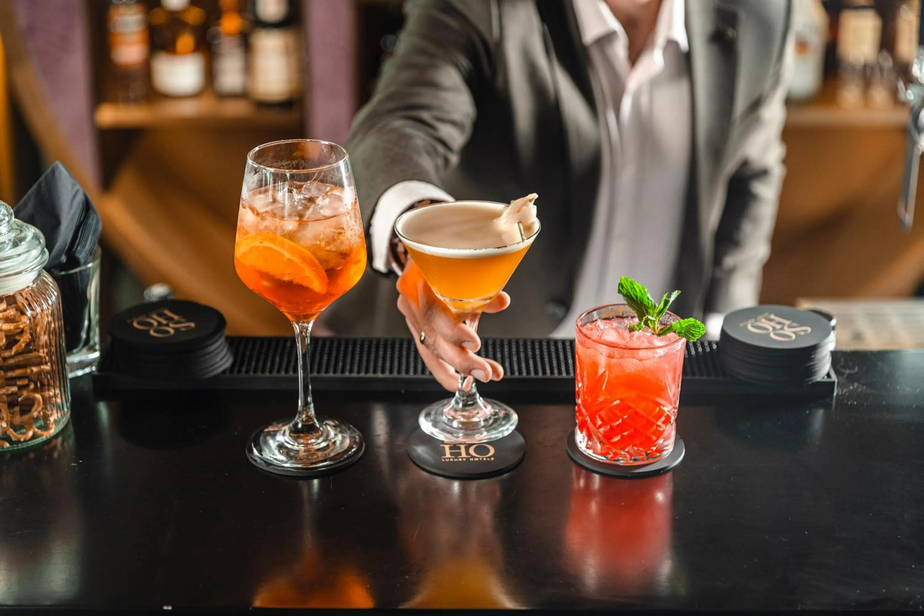 Lounge or bar in SOHO Hotel Auckland