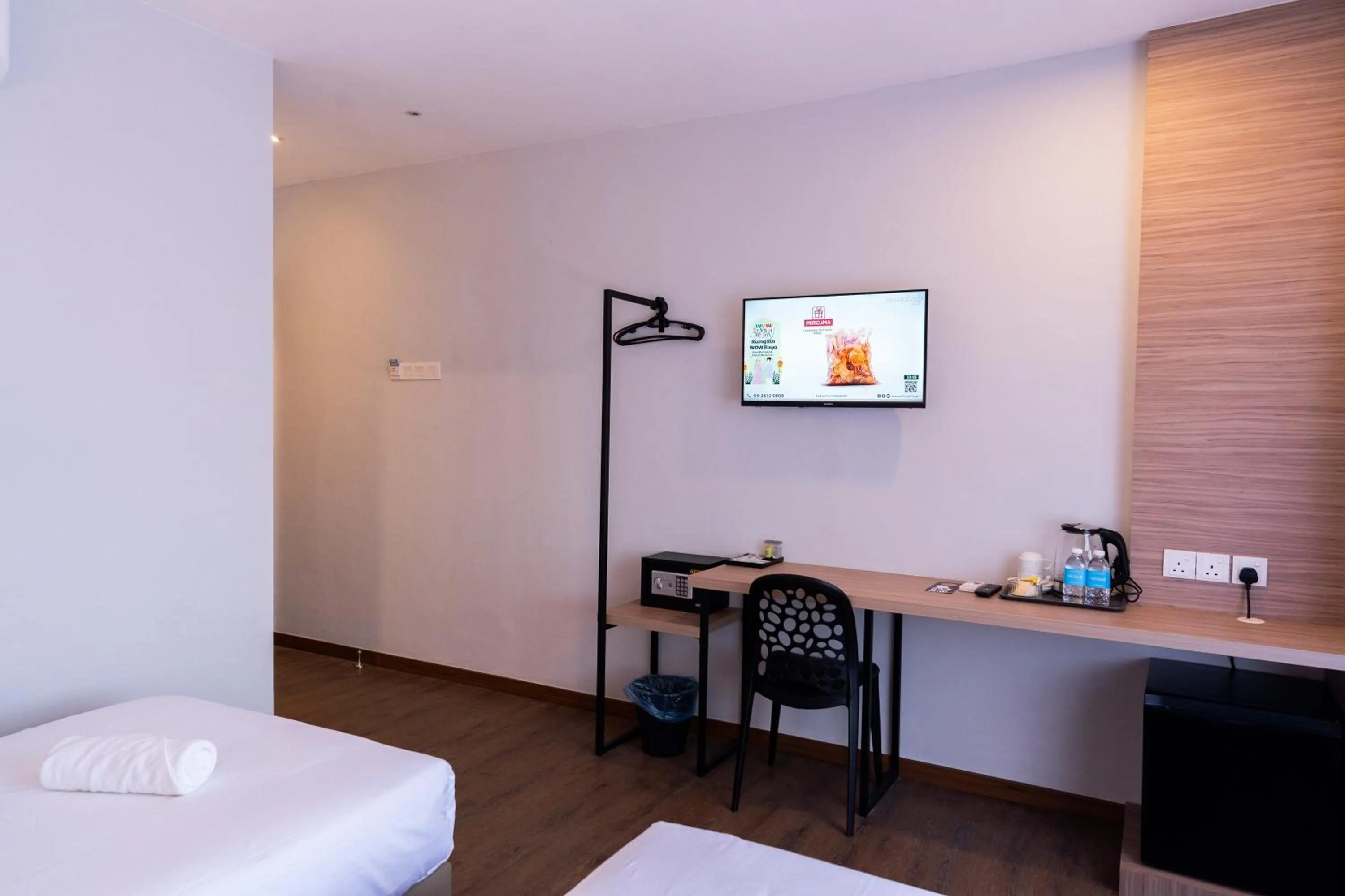 Bed in RM Hotel Muar