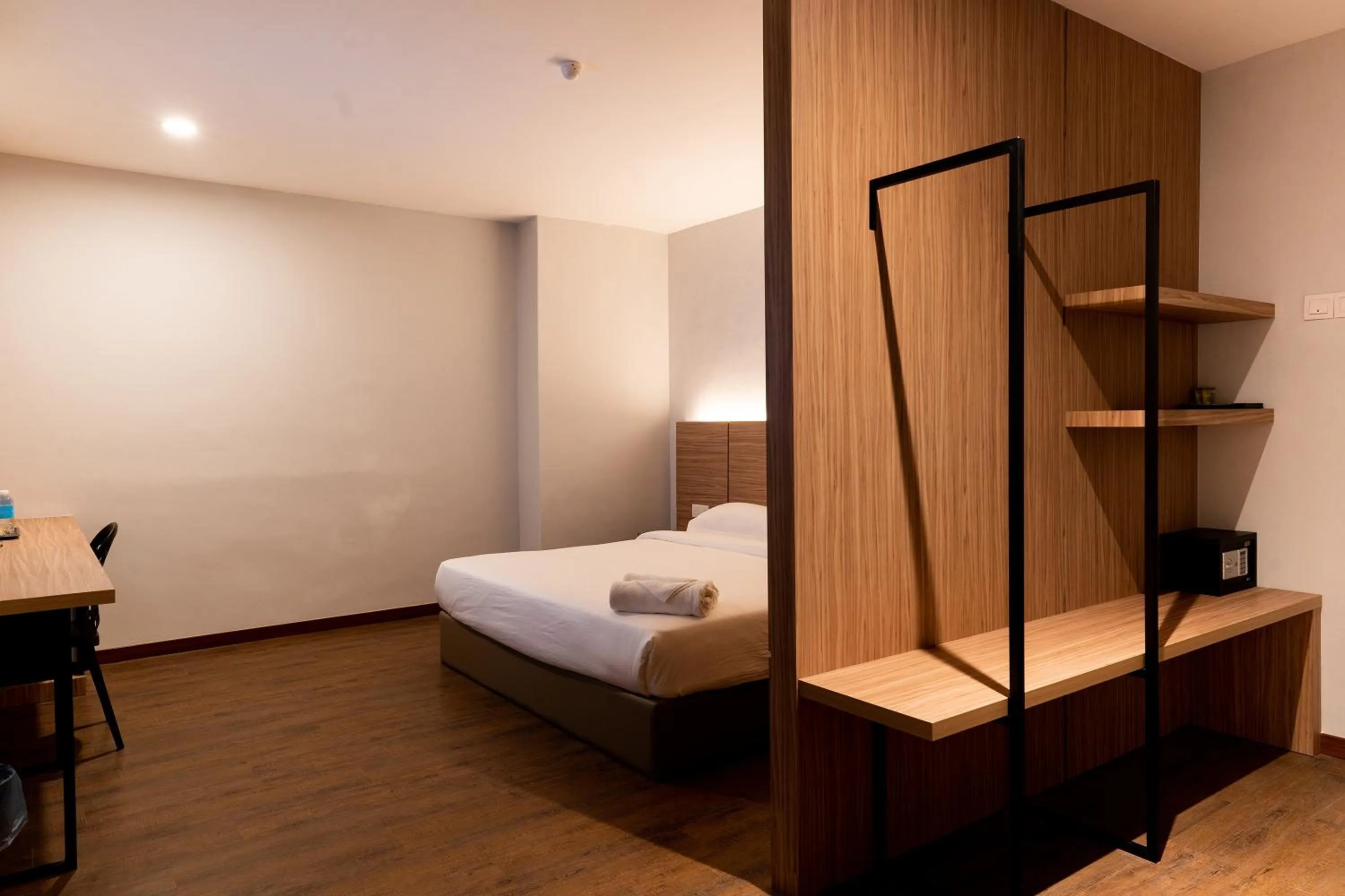 Bed in RM Hotel Muar