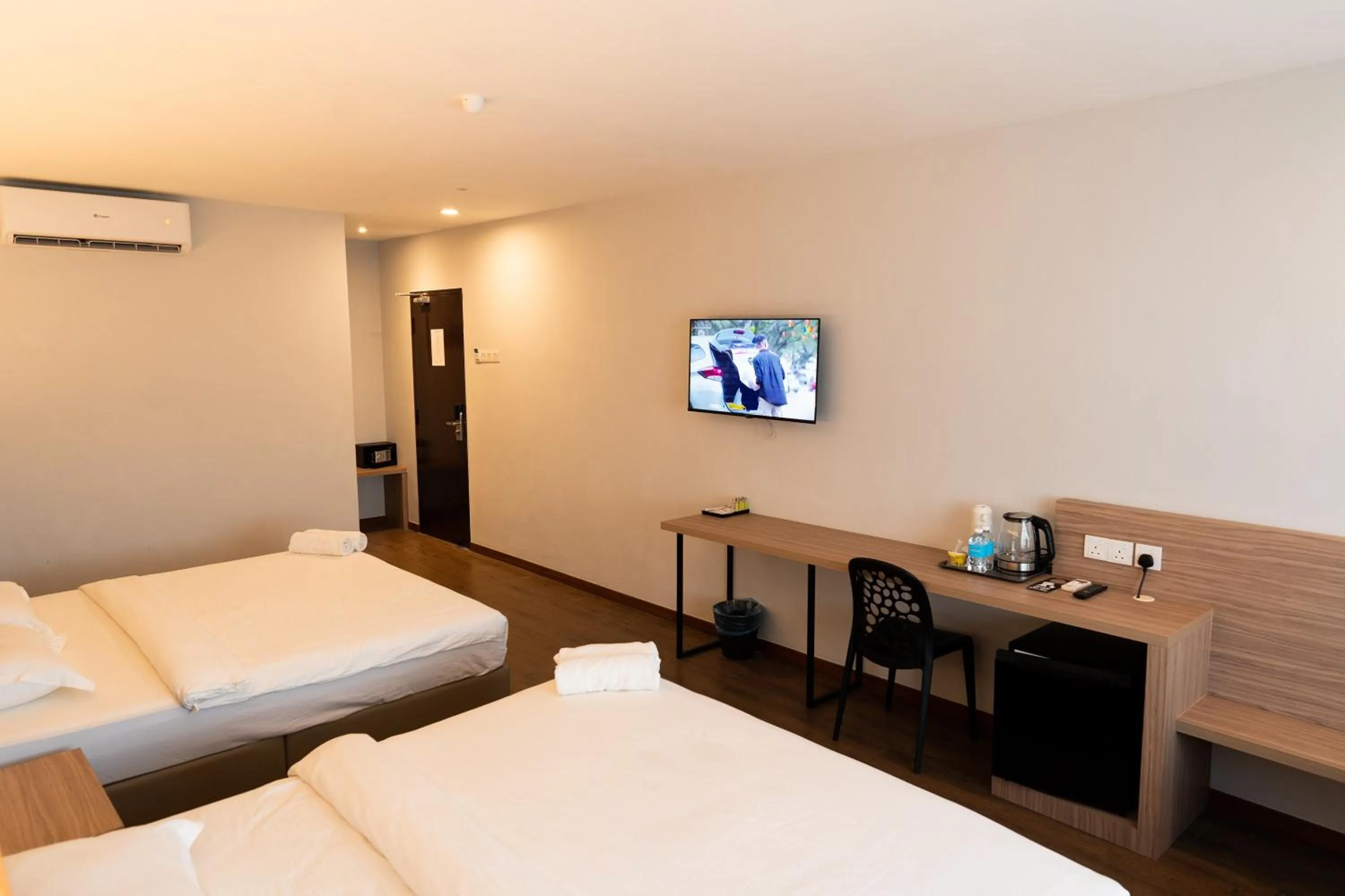 Bed in RM Hotel Muar