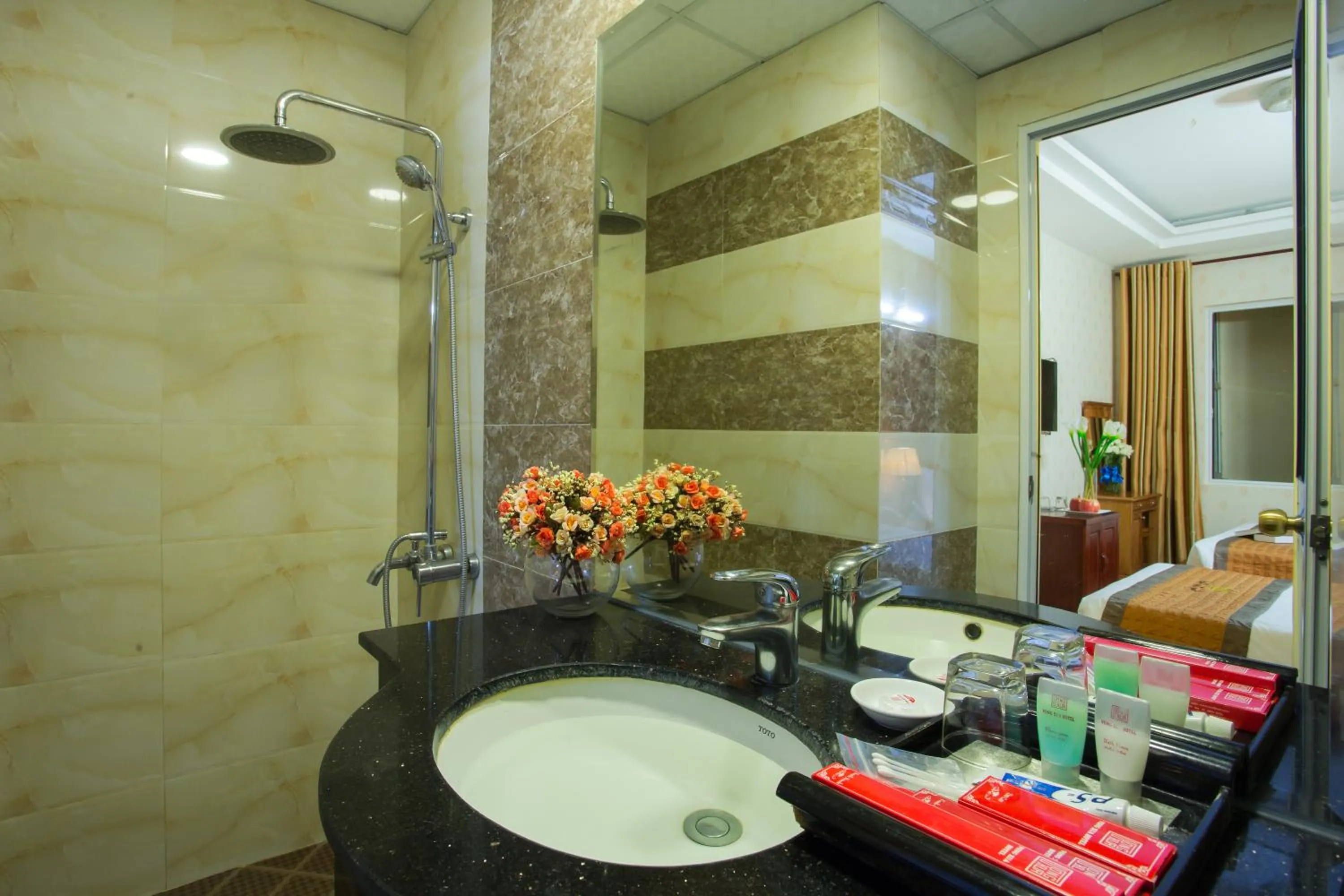 Bathroom in Vong Xua Boutique Hotel