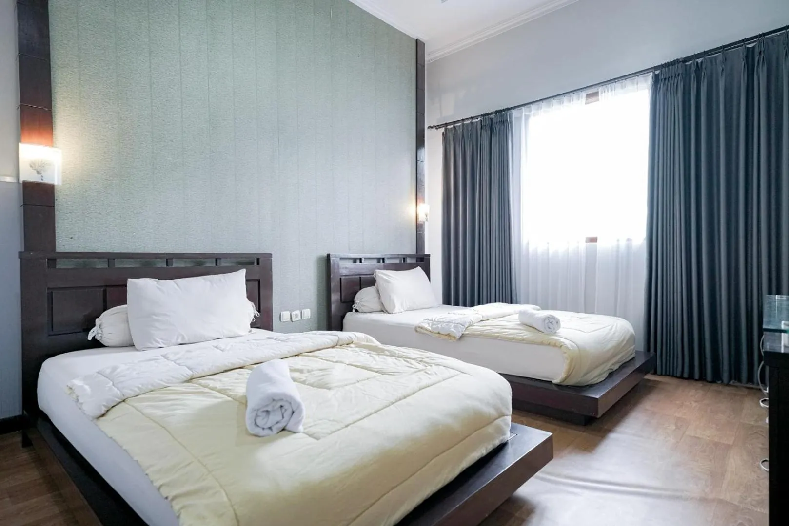 Bedroom, Bed in The Lavana Villa Kubu D'Bedugul - 2 Bedroom Villa