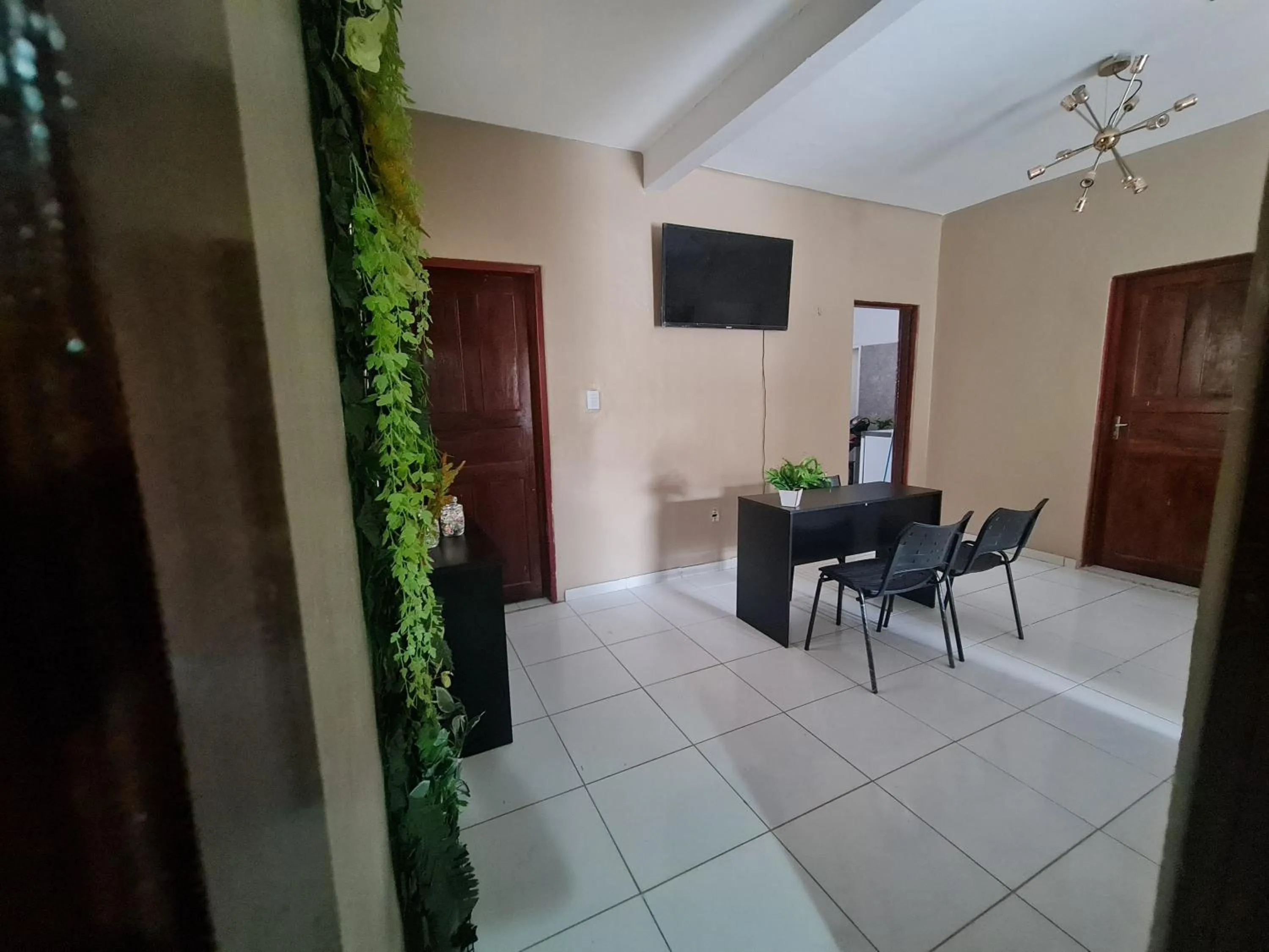 Communal lounge/ TV room in Pousada Meireles Praia