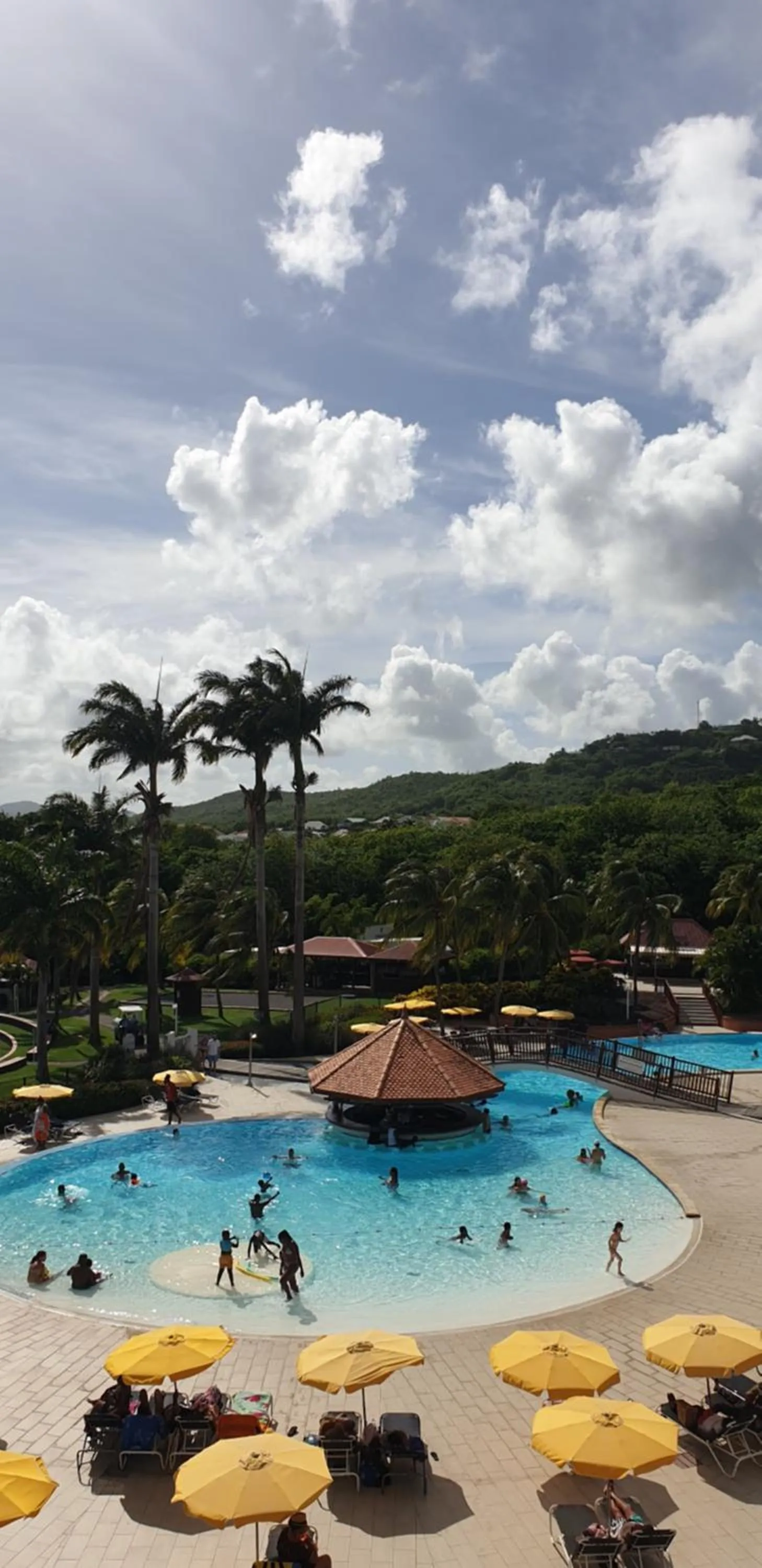 Studio Tropical avec vue mer dans une résidence hôtelière