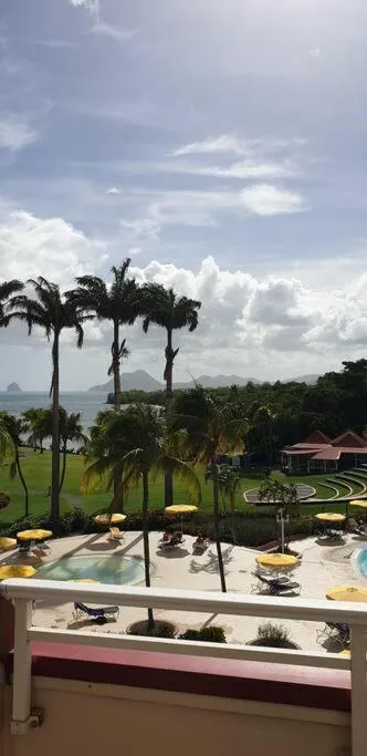 Sea view in Studio Tropical avec vue mer dans une résidence hôtelière