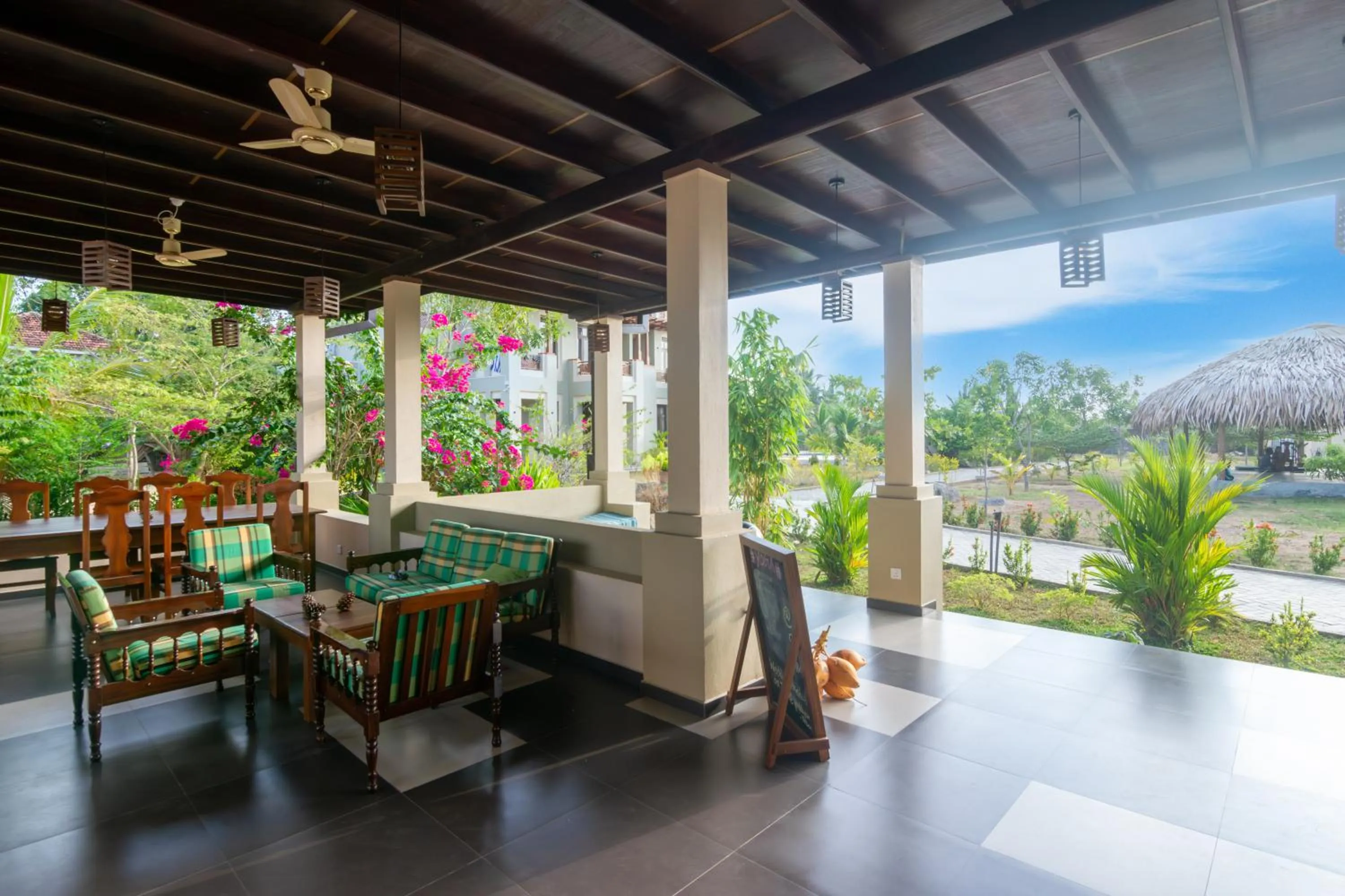 Dining area in Paddyway Resort