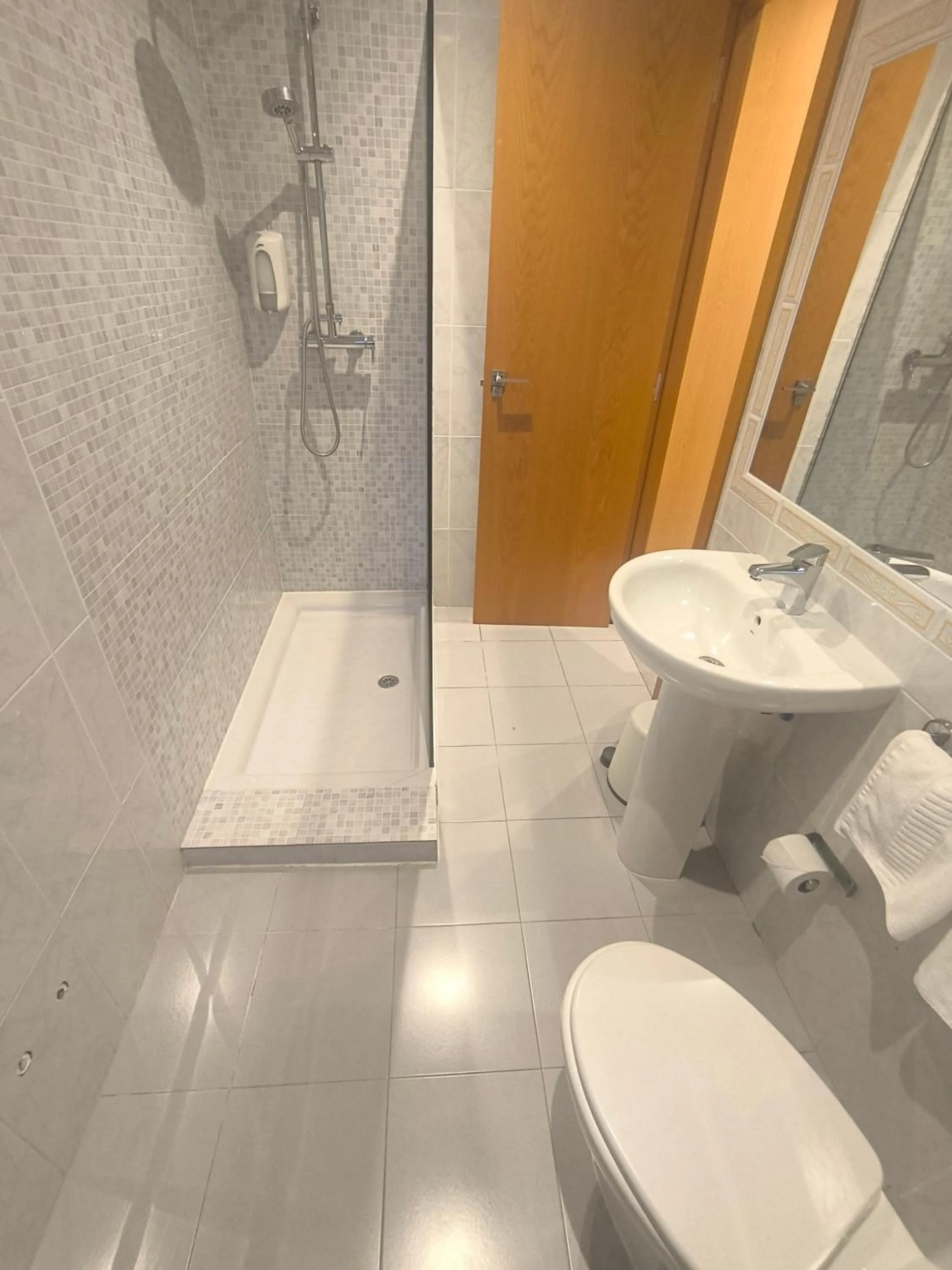 Bathroom in Hotel San Luis